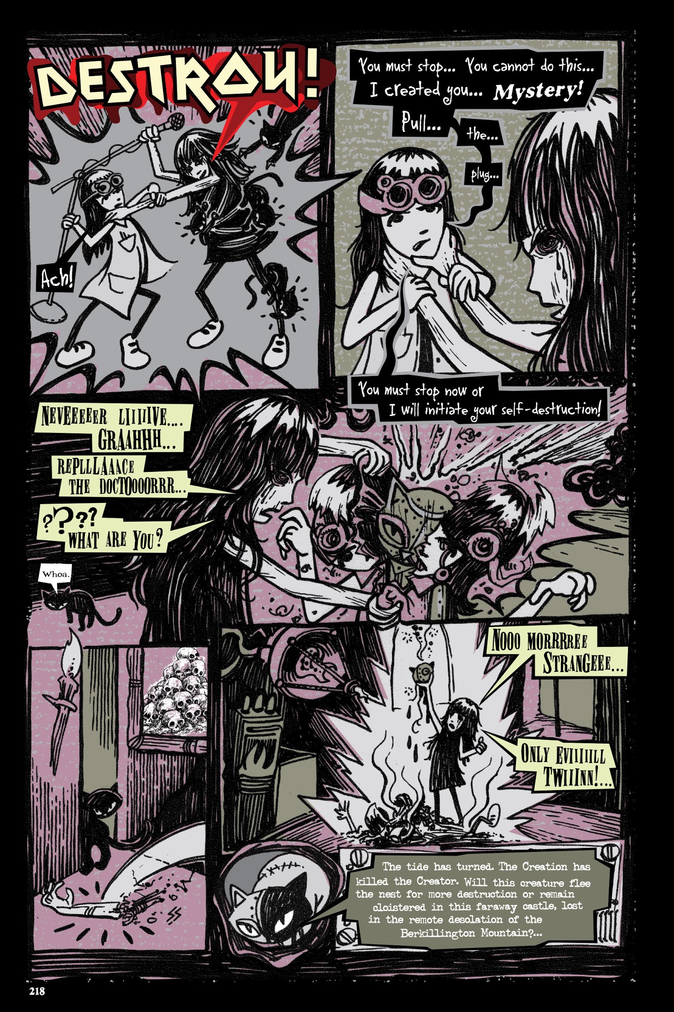 Read online The Complete Emily The Strange: All Things Strange comic -  Issue # TPB - 209
