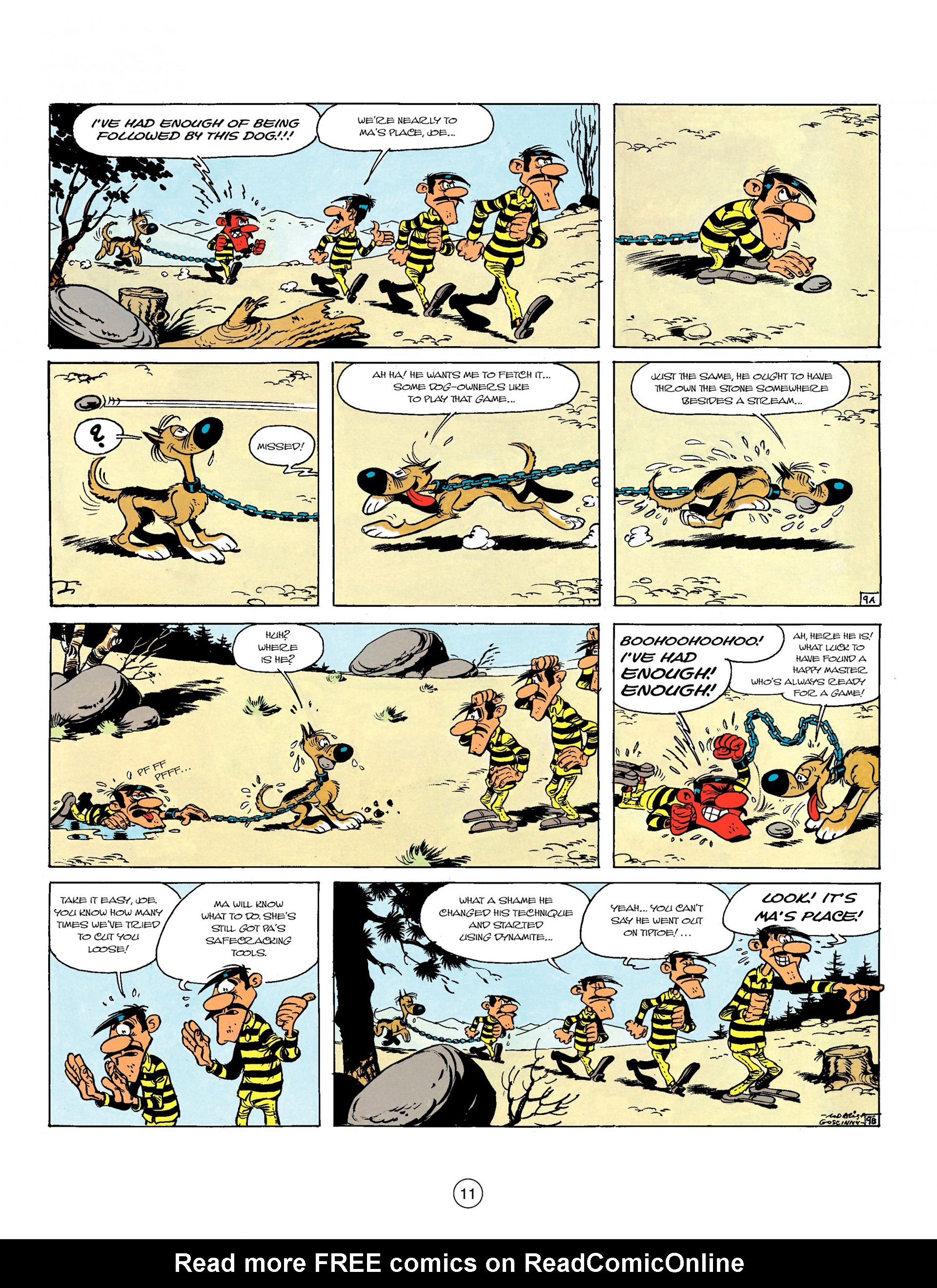 Read online A Lucky Luke Adventure comic -  Issue #6 - 11