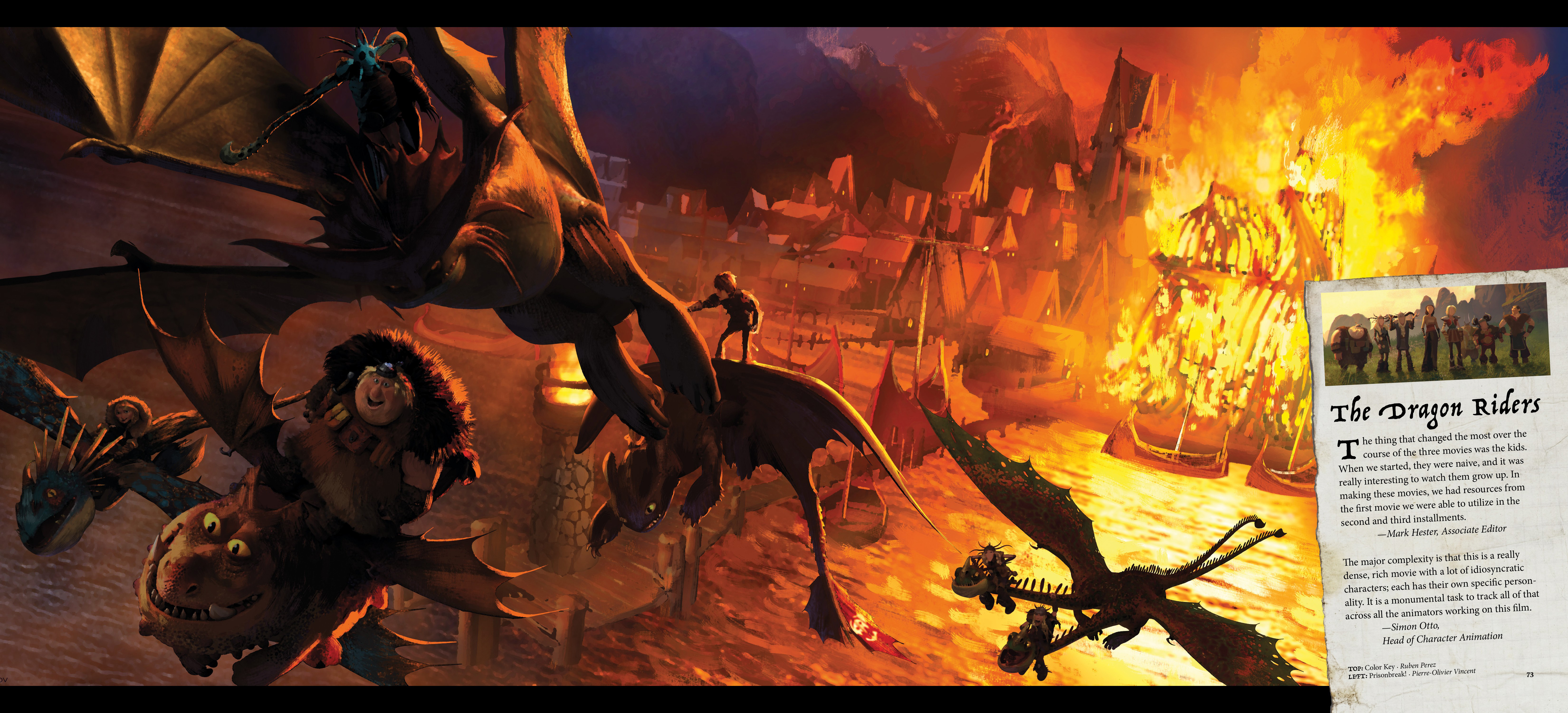 Read online The Art of How to Train Your Dragon: The Hidden World comic -  Issue # TPB - 62