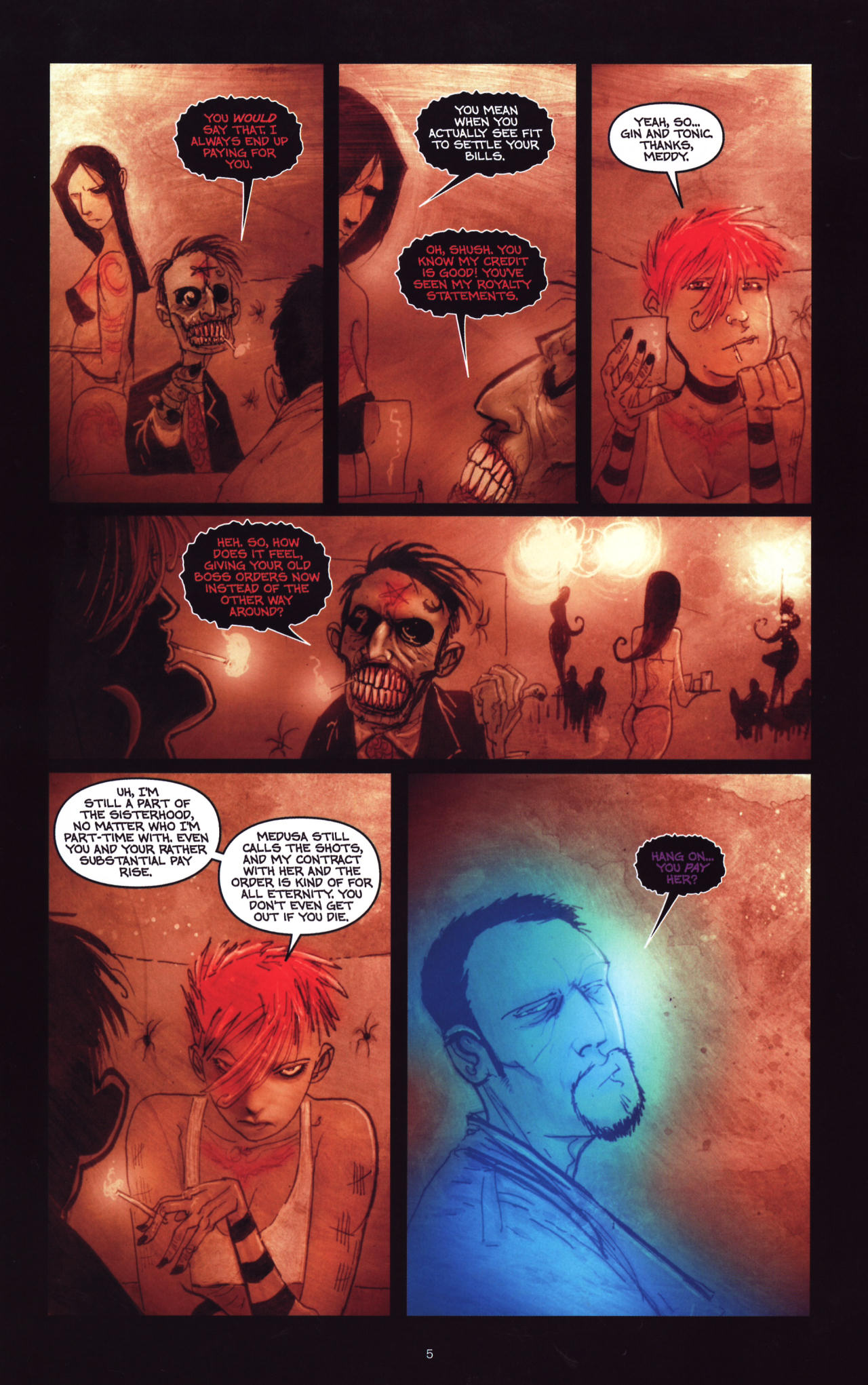 Read online Wormwood: Gentleman Corpse comic -  Issue #8 - 6