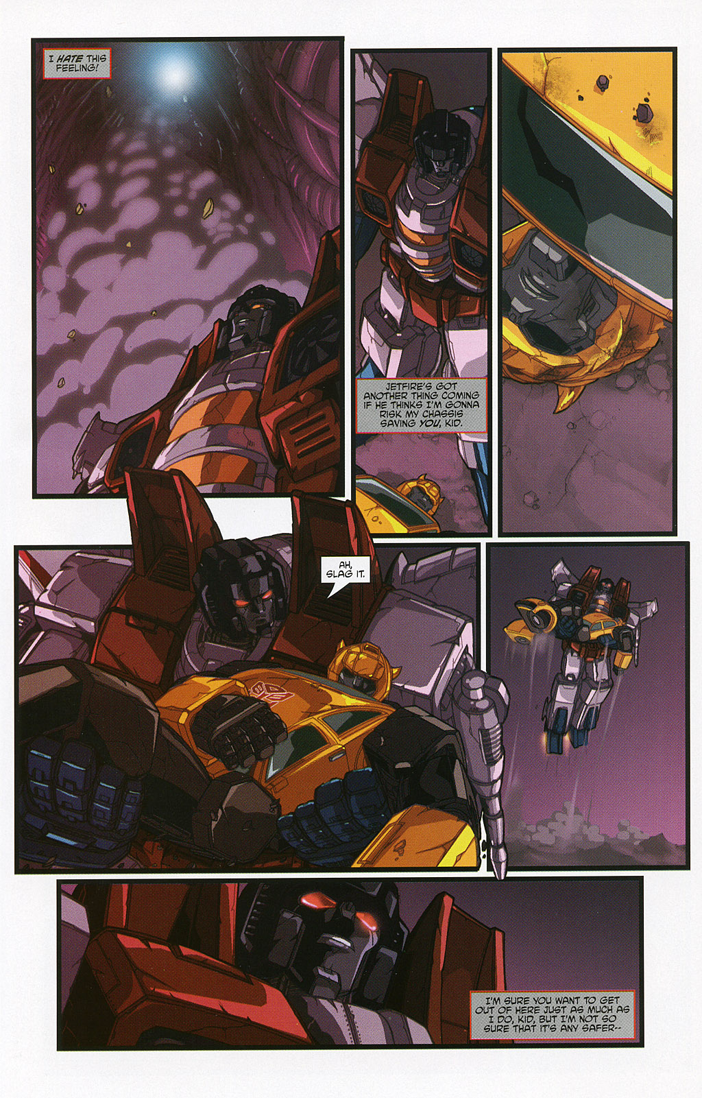 Read online Transformers: Generation 1 (2004) comic -  Issue #6 - 18