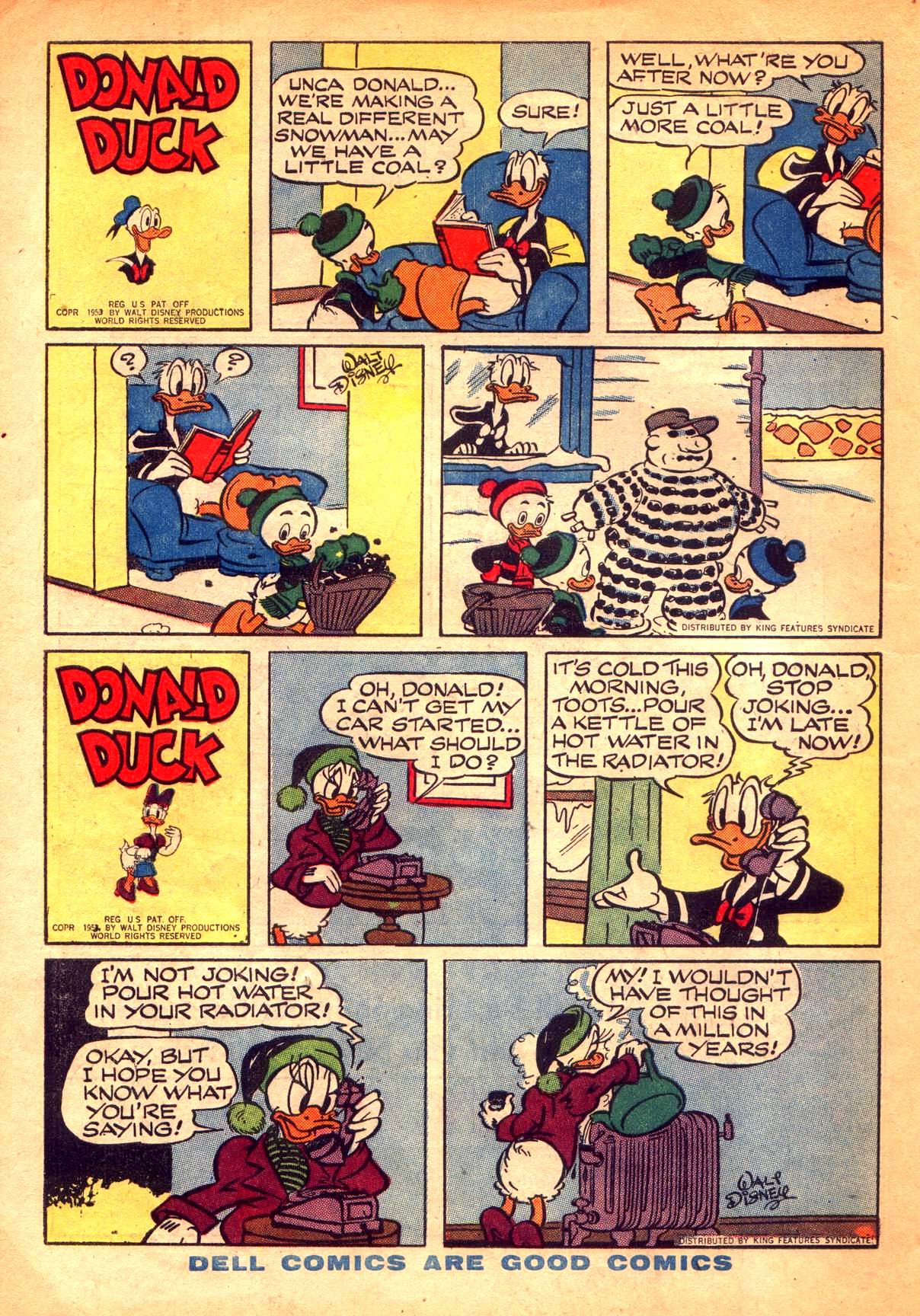 Read online Walt Disney's Comics and Stories comic -  Issue #185 - 34
