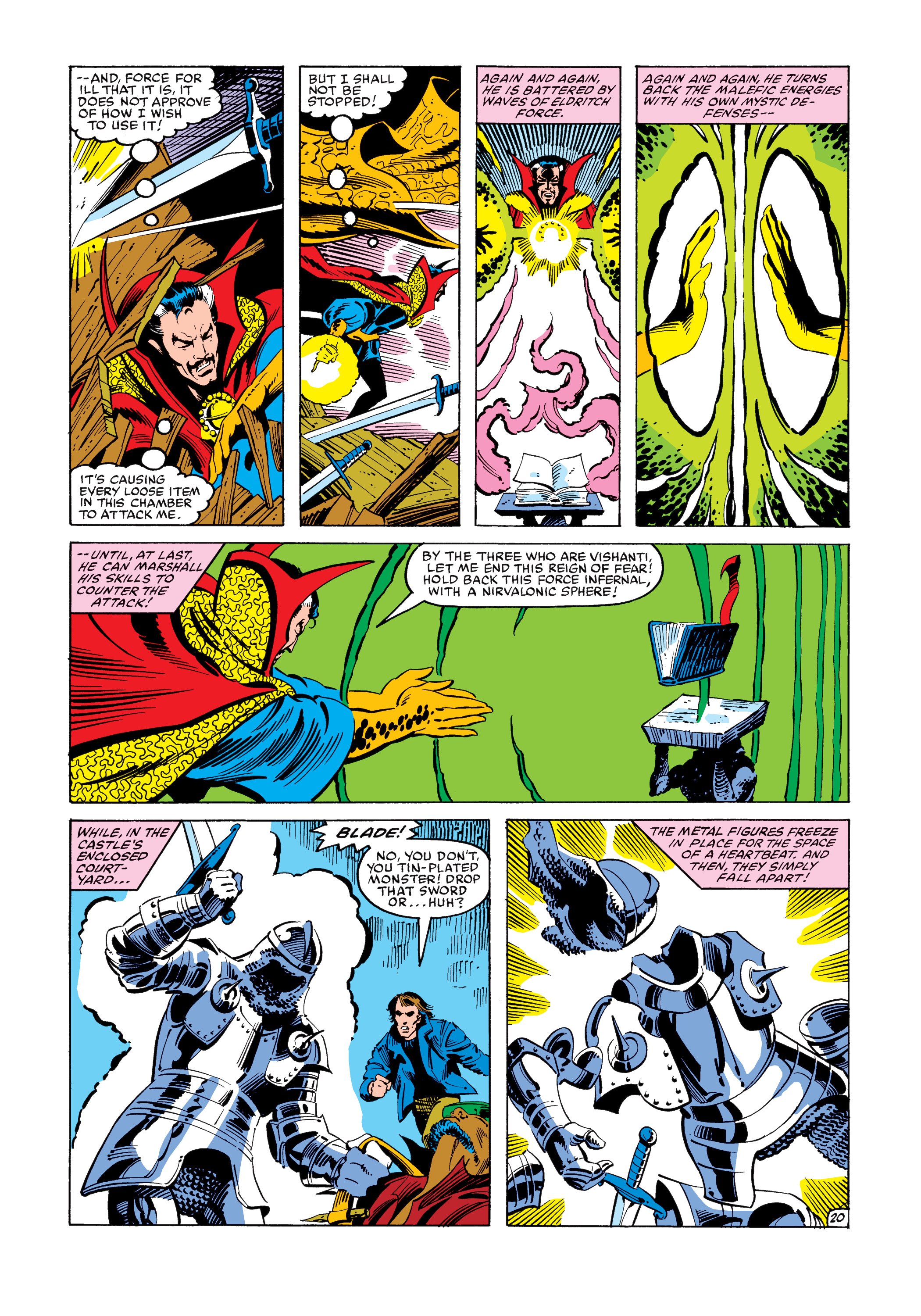 Read online Marvel Masterworks: Doctor Strange comic -  Issue # TPB 10 (Part 1) - 96
