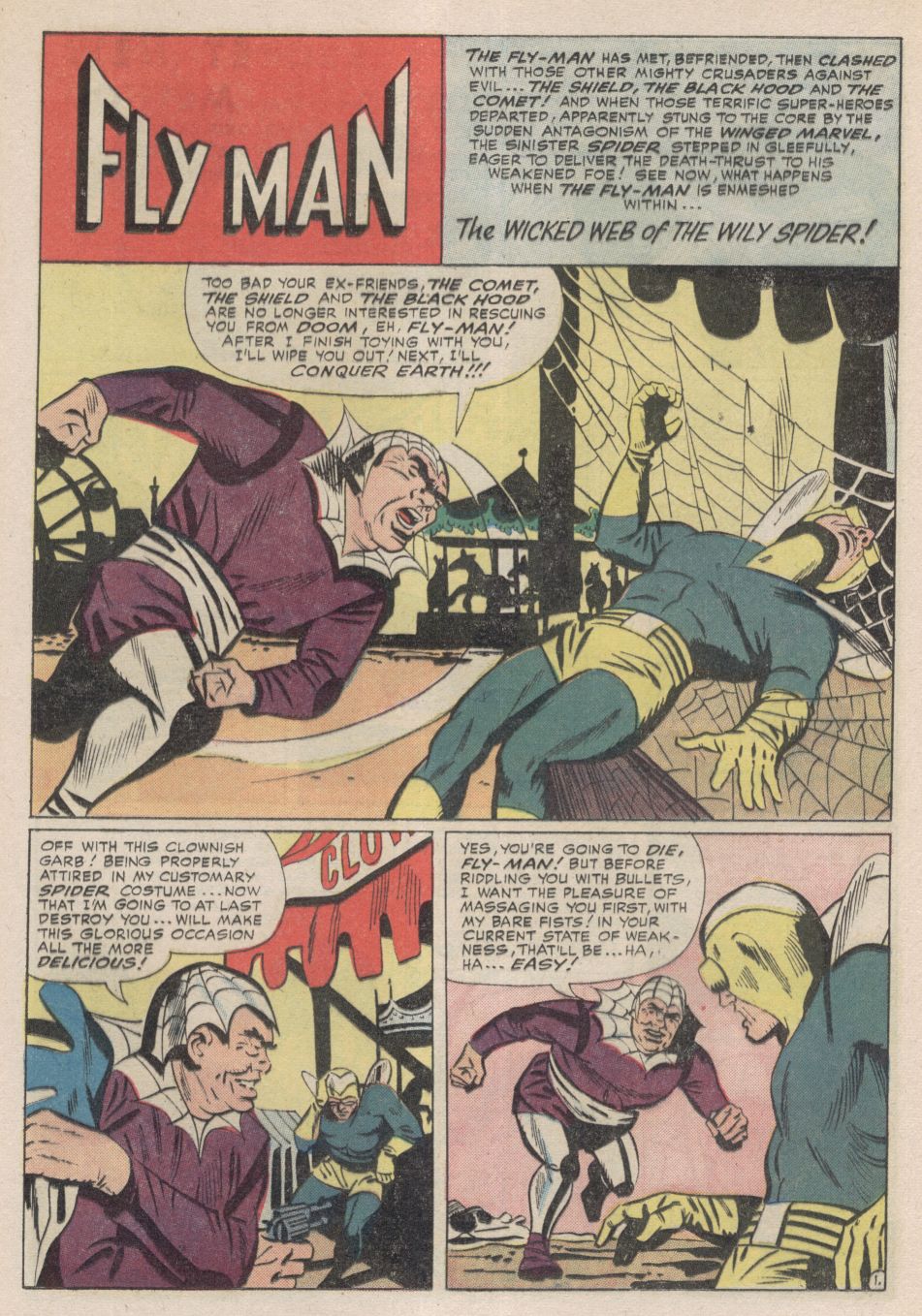 Read online Fly Man comic -  Issue #31 - 29