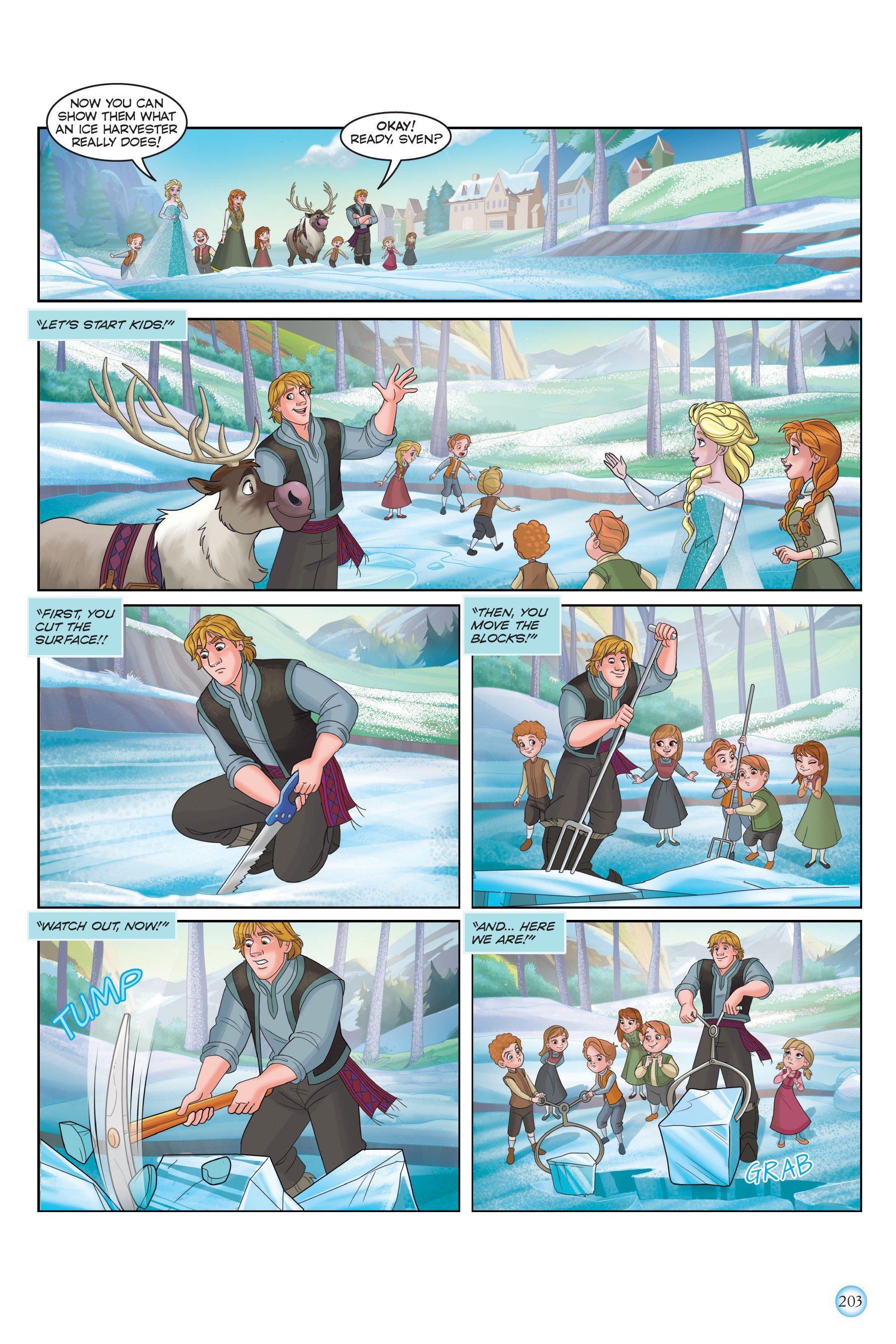Read online Frozen Adventures: Flurries of Fun comic -  Issue # TPB (Part 3) - 3