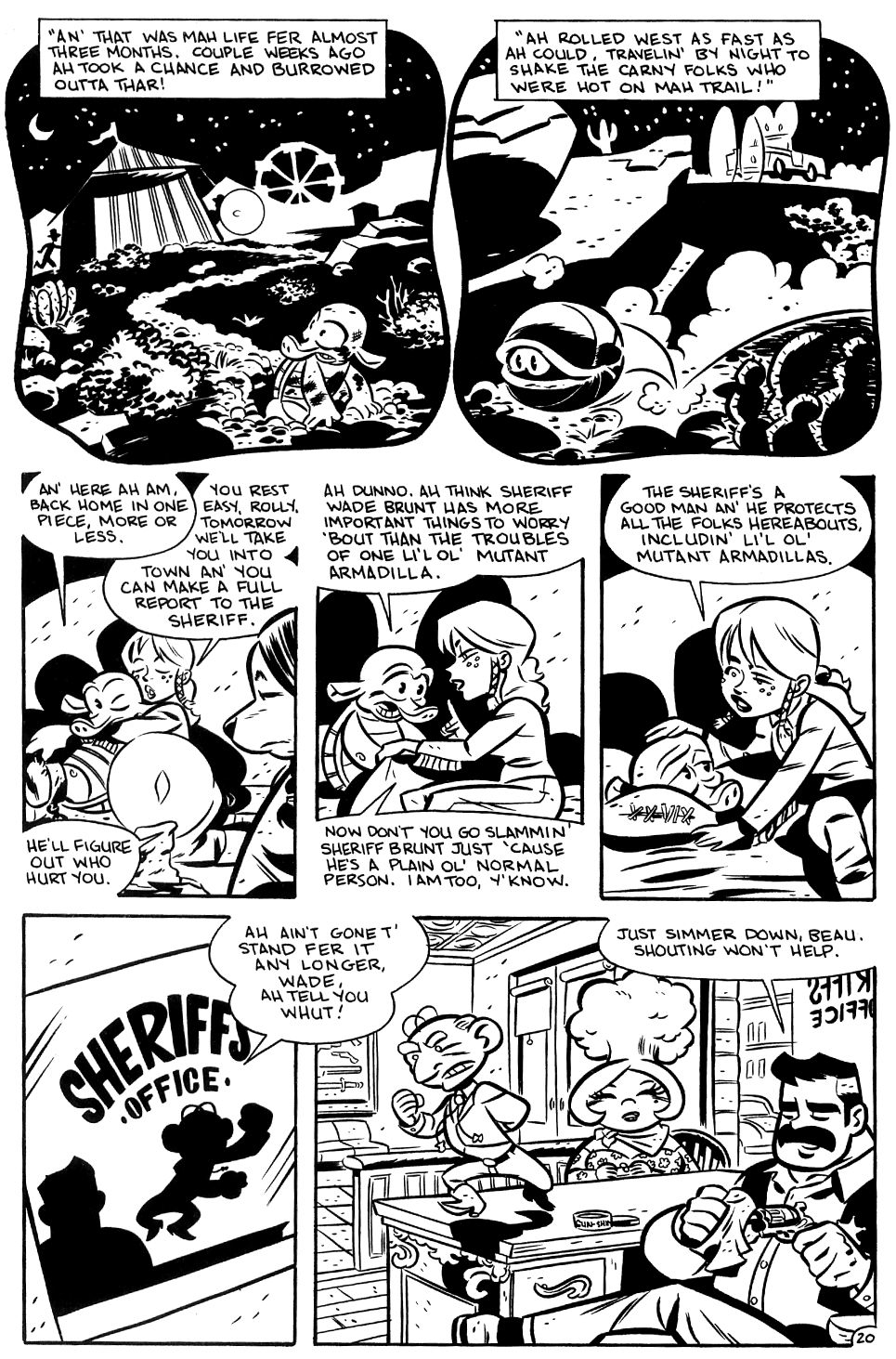 Read online Mutant, Texas: Tales of Sheriff Ida Red comic -  Issue #1 - 23