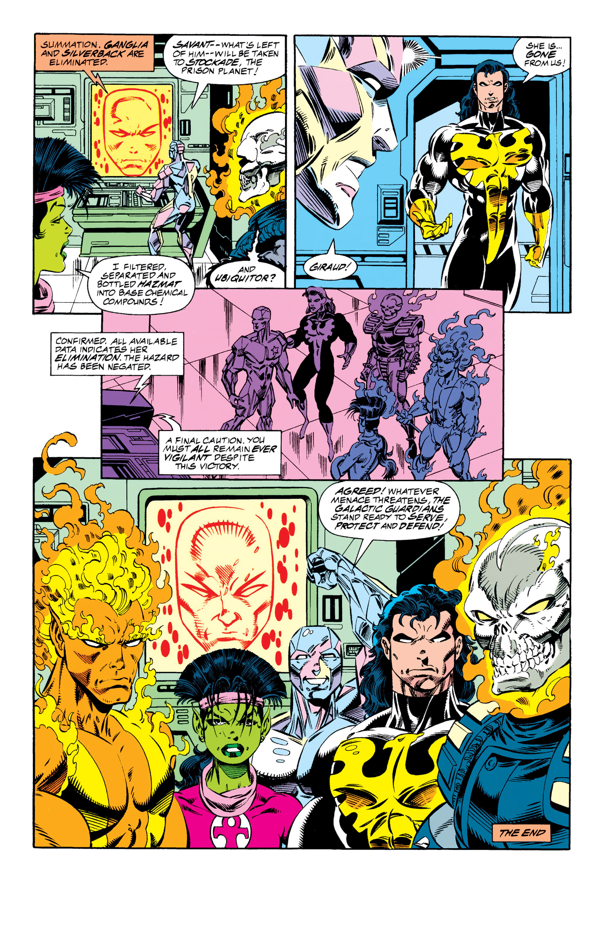 Read online Guardians of the Galaxy (1990) comic -  Issue # _TPB In The Year 3000 2 (Part 4) - 61