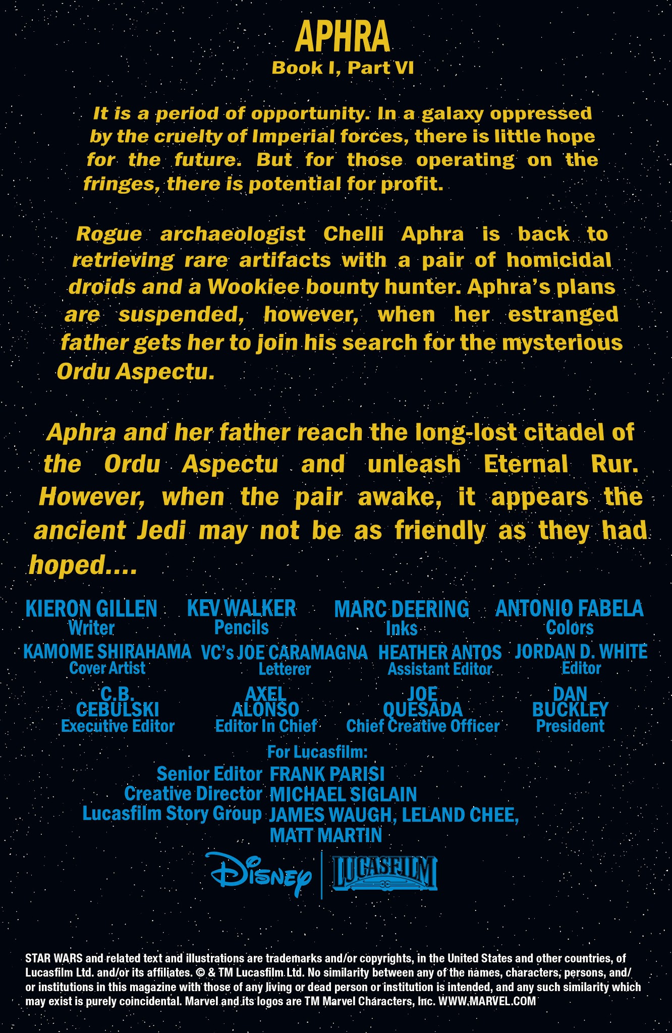 Read online Doctor Aphra comic -  Issue # _TPB 1 - 131