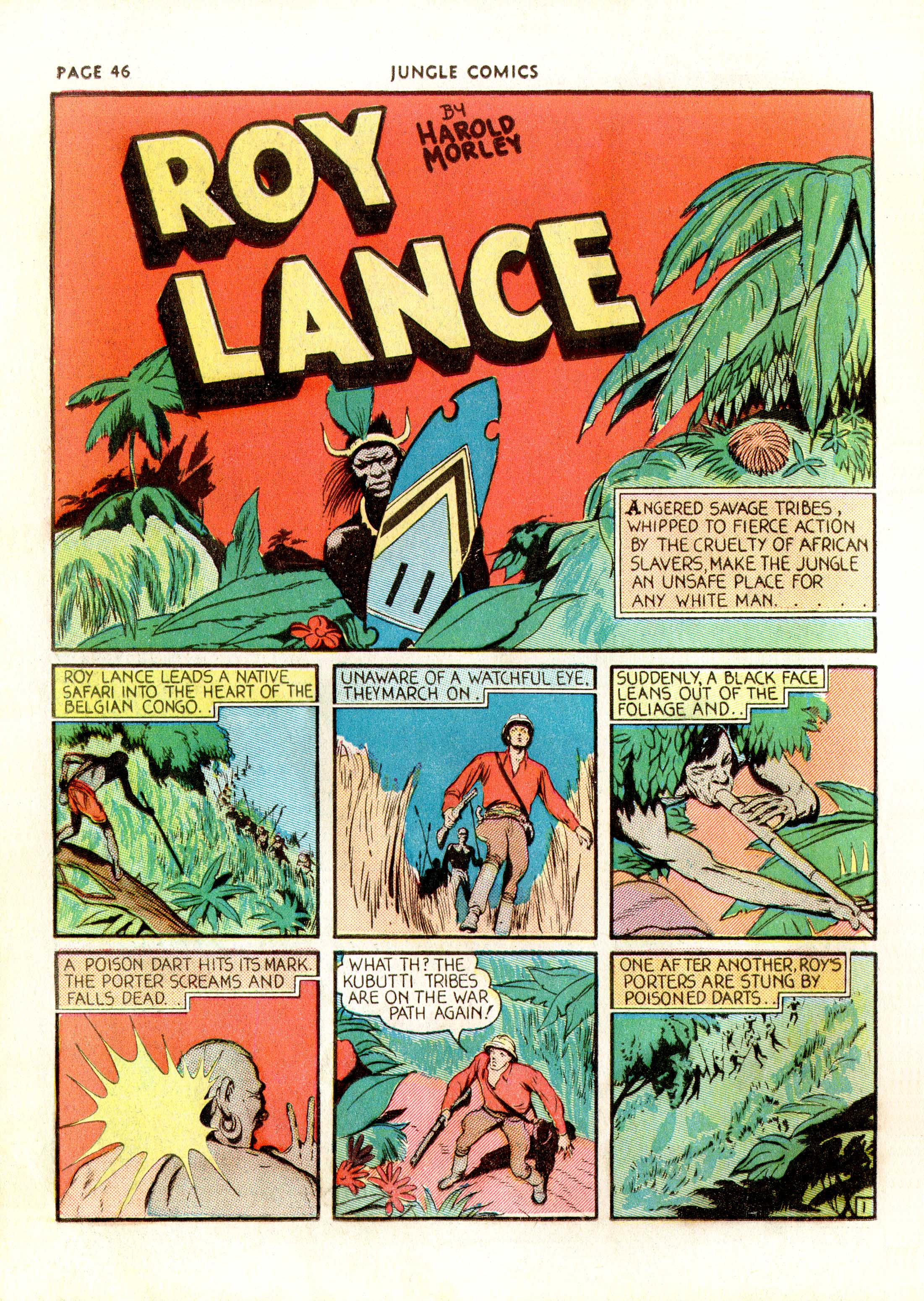 Read online Jungle Comics comic -  Issue #5 - 50