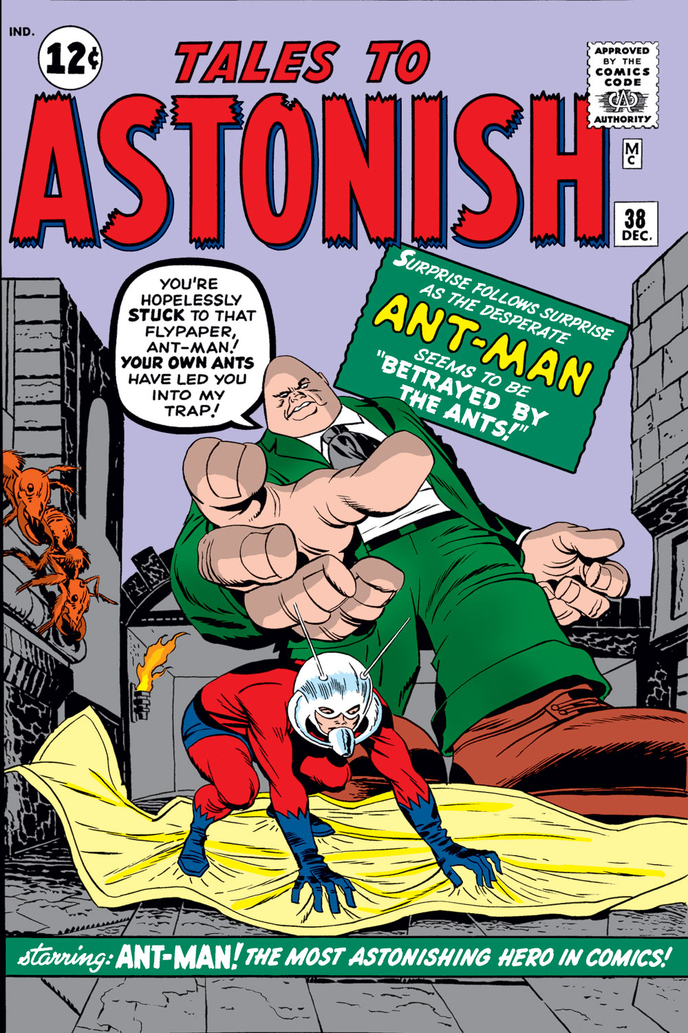 Read online Tales to Astonish (1959) comic -  Issue #38 - 1
