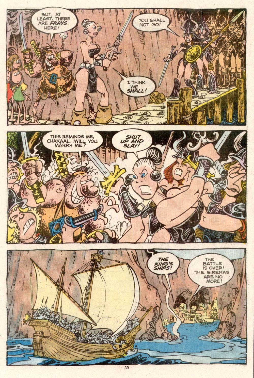 Read online Sergio Aragonés Groo the Wanderer comic -  Issue #50 - 40