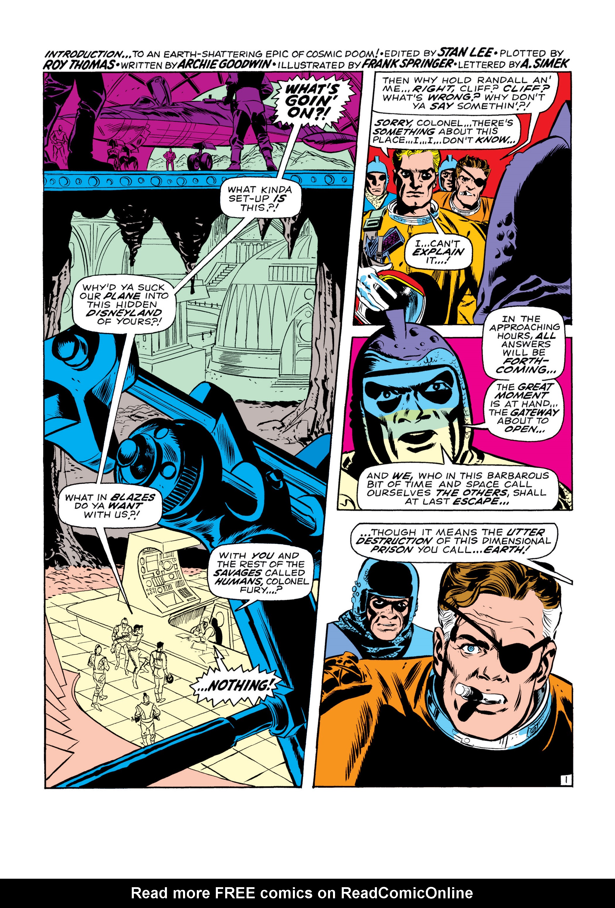 Read online Marvel Masterworks: Nick Fury, Agent of S.H.I.E.L.D. comic -  Issue # TPB 3 (Part 1) - 51