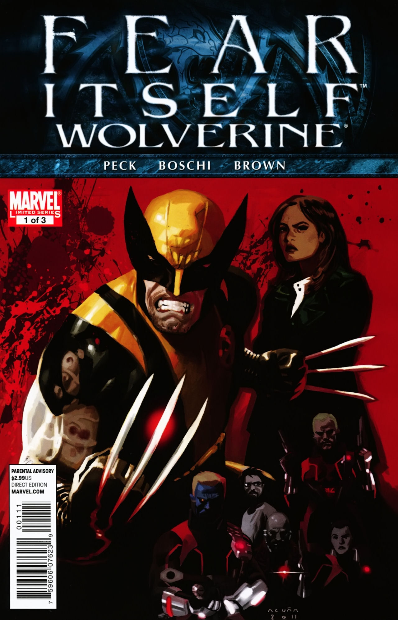 Read online Fear Itself: Wolverine comic -  Issue #1 - 1