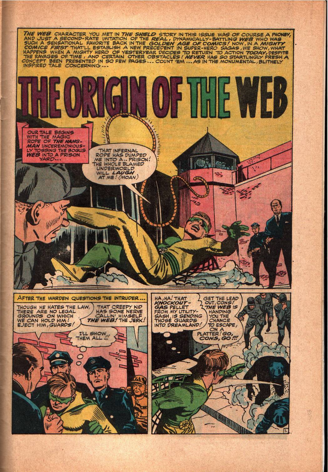 Read online Fly Man comic -  Issue #36 - 24