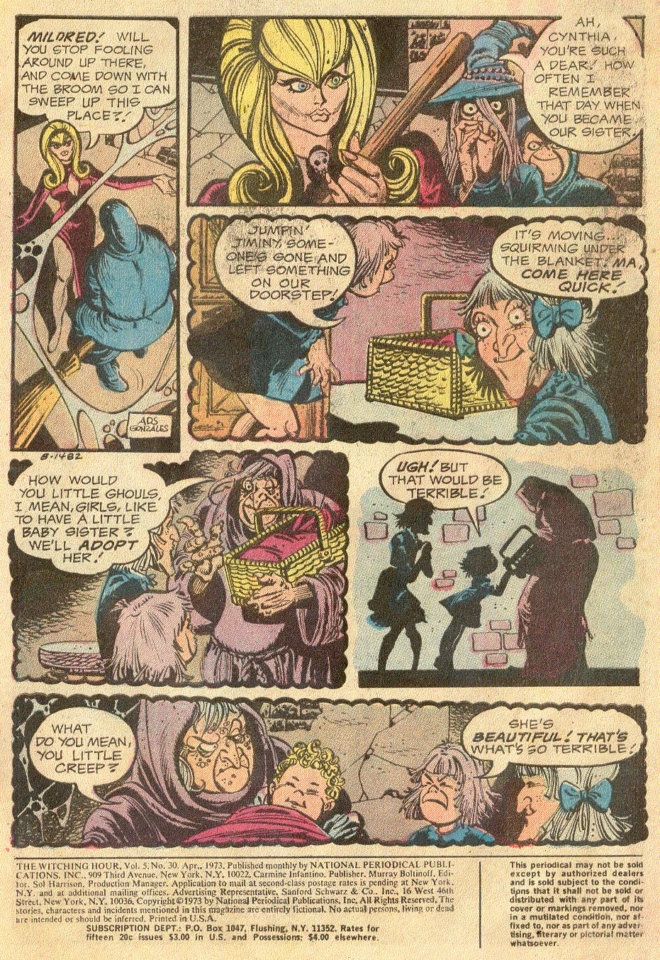 Read online The Witching Hour (1969) comic -  Issue #30 - 2