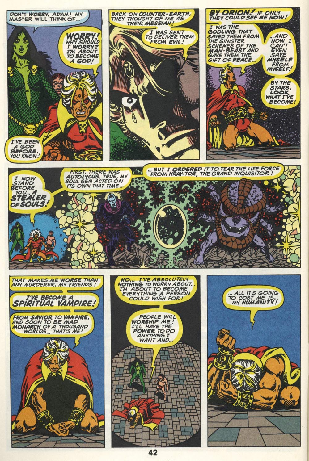 Read online Warlock (1992) comic -  Issue #2 - 44