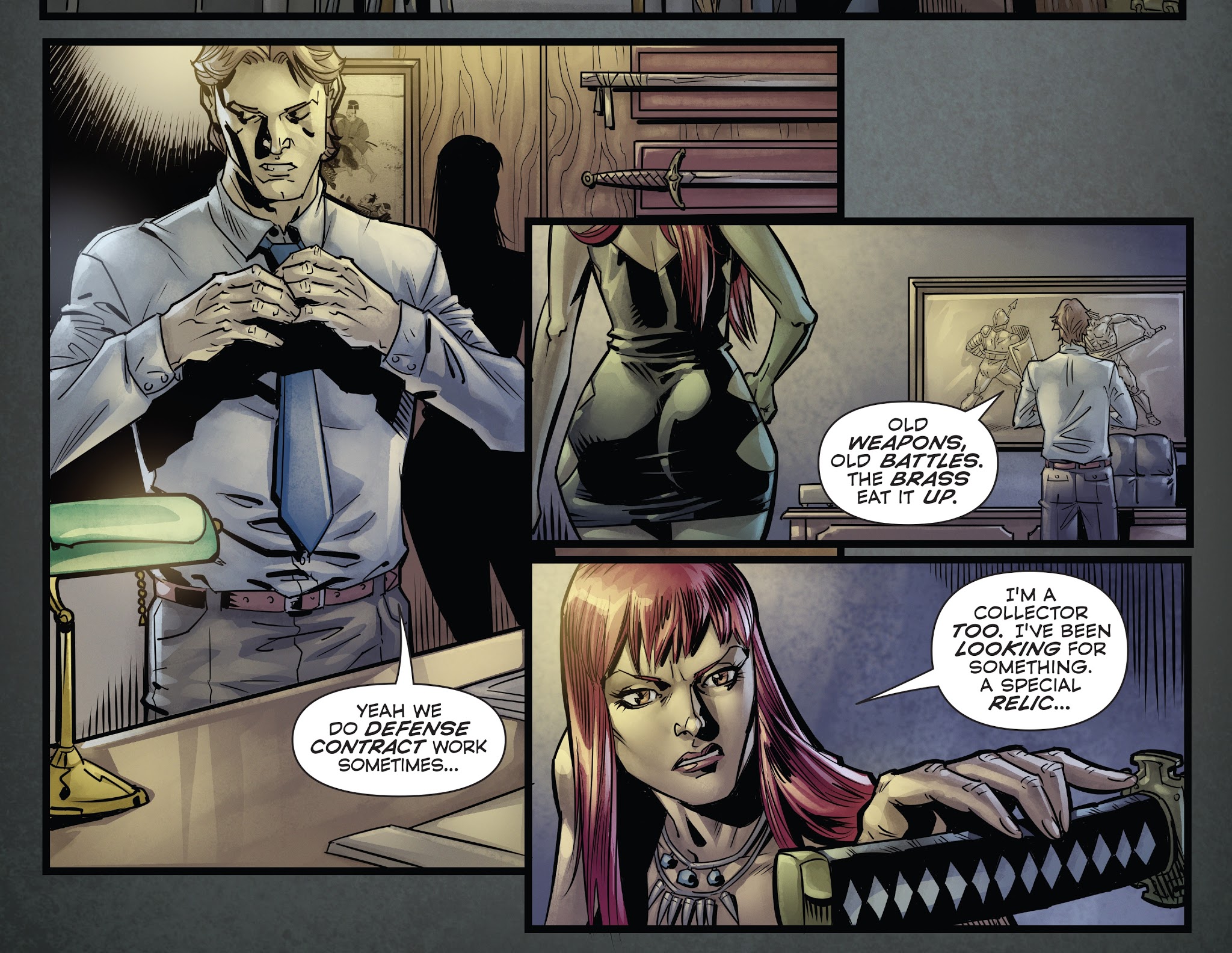 Read online The Howling: Revenge of the Werewolf Queen comic -  Issue #4 - 7