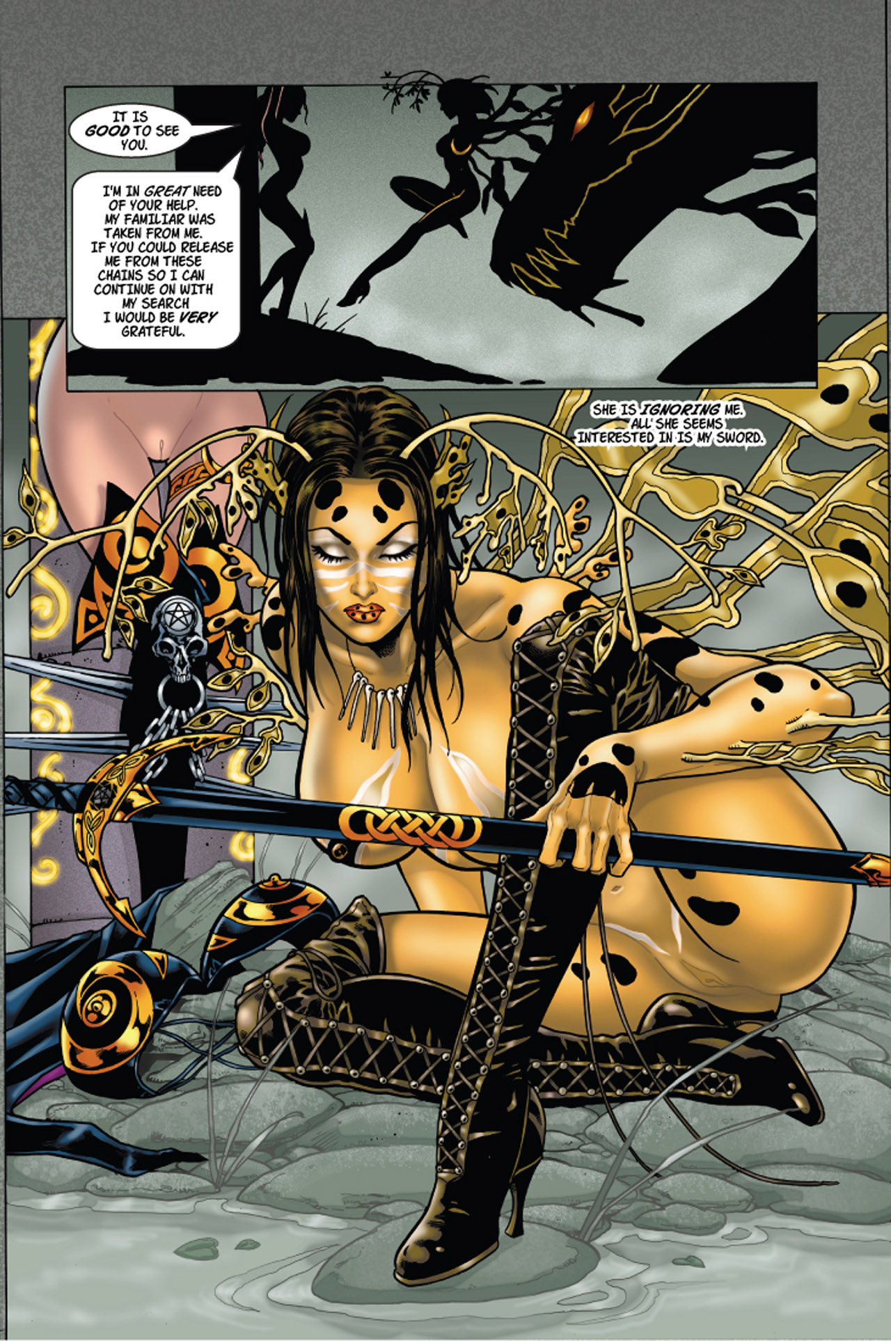 Read online Tarot: Witch of the Black Rose comic -  Issue #57 - 9
