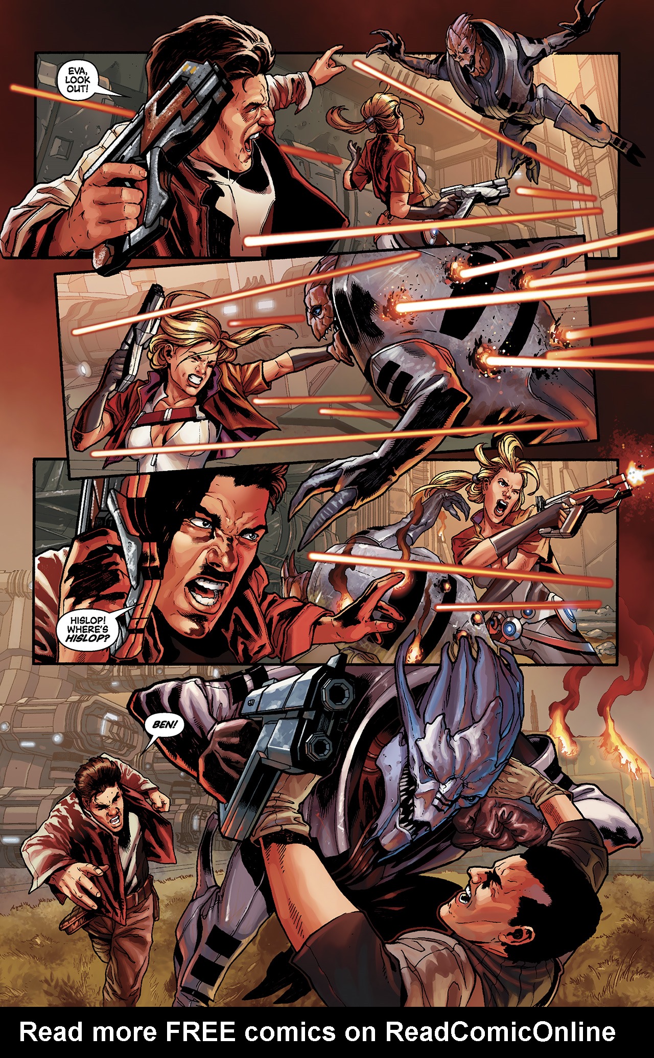 Read online Mass Effect: Evolution comic -  Issue #1 - 6