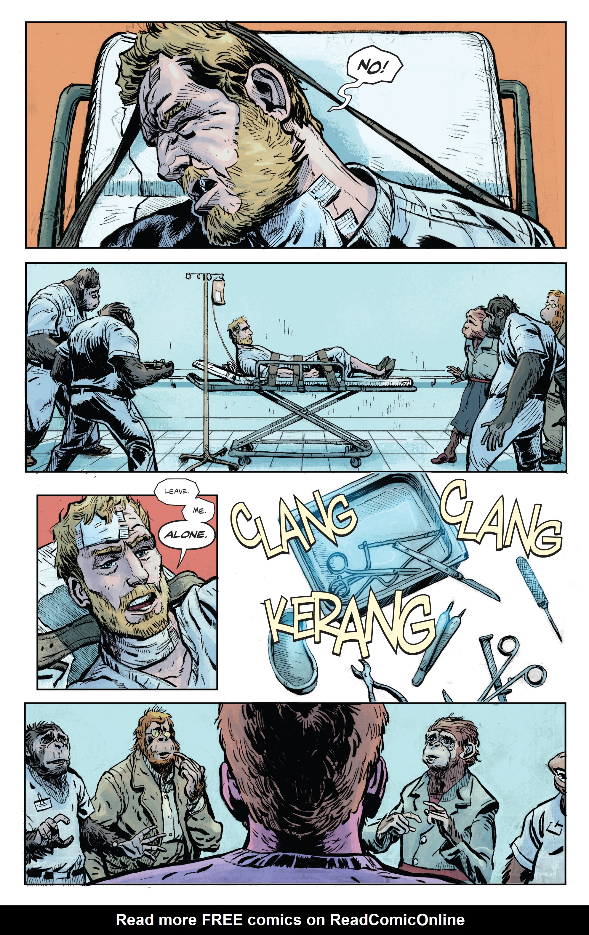 Read online Planet of the Apes Visionaries comic -  Issue # TPB - 74