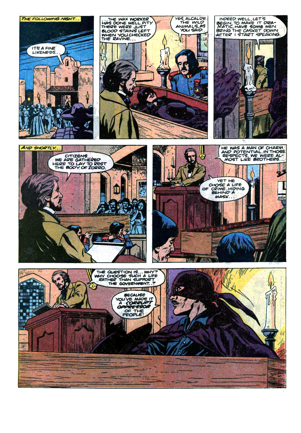 Read online Zorro (1990) comic -  Issue #1 - 17