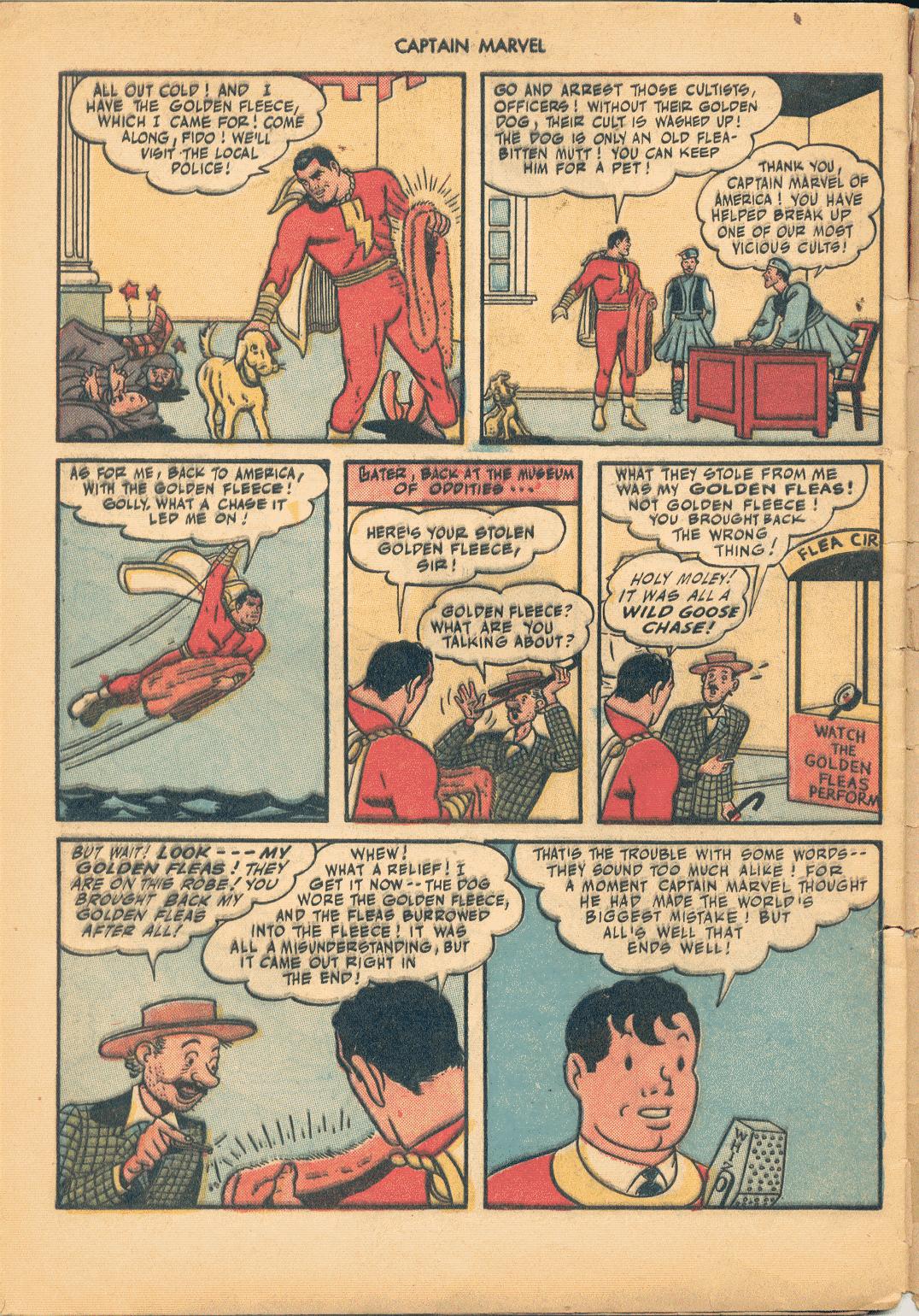 Read online Captain Marvel Adventures comic -  Issue #56 - 48