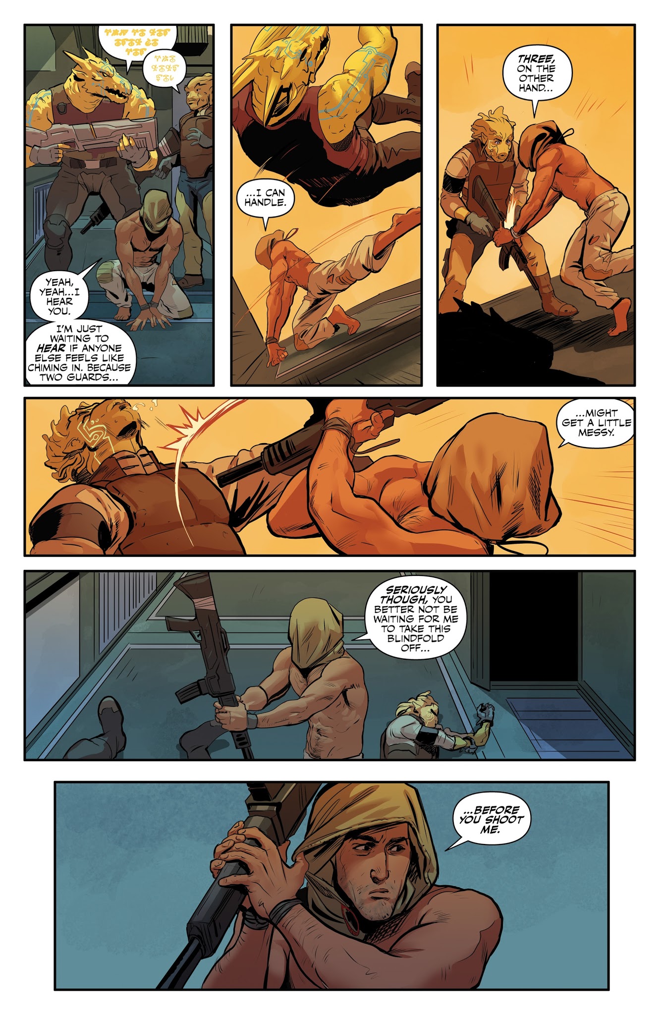 Read online Alien Bounty Hunter comic -  Issue #2 - 21