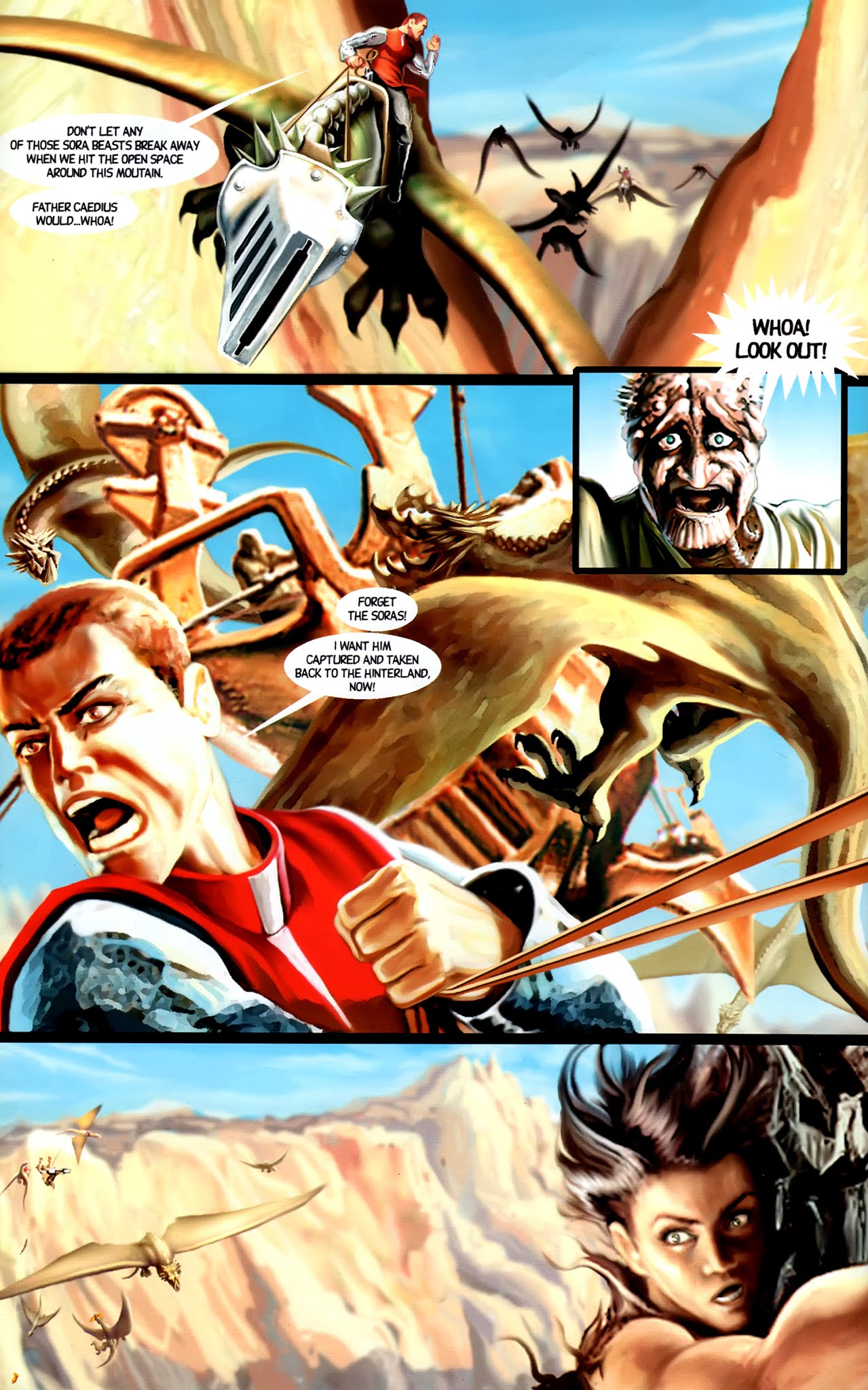 Read online Warrior Nun Dei: Aftertime comic -  Issue #3 - 7