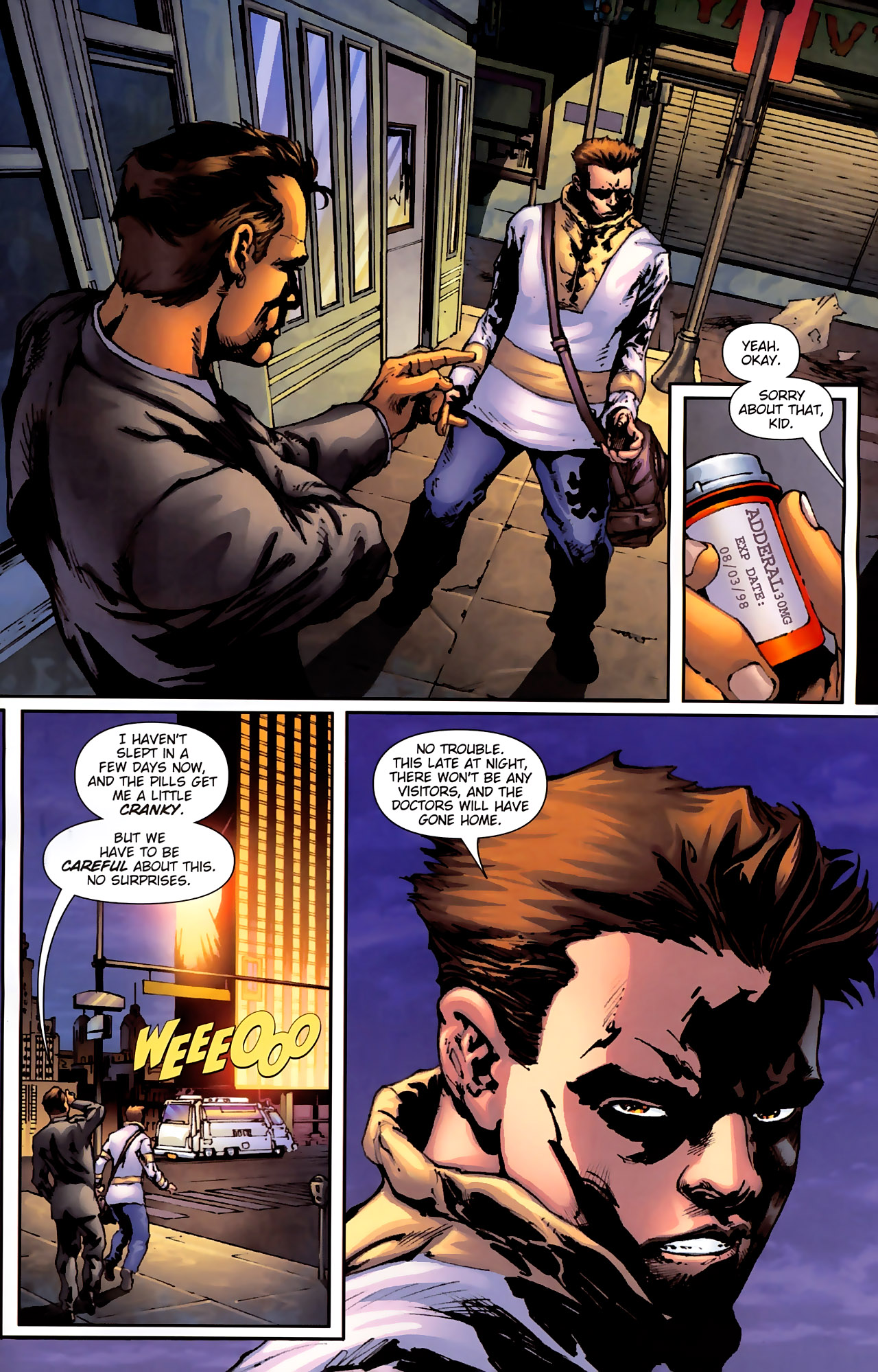 Read online George R.R. Martin's Wild Cards: The Hard Call comic -  Issue #4 - 5