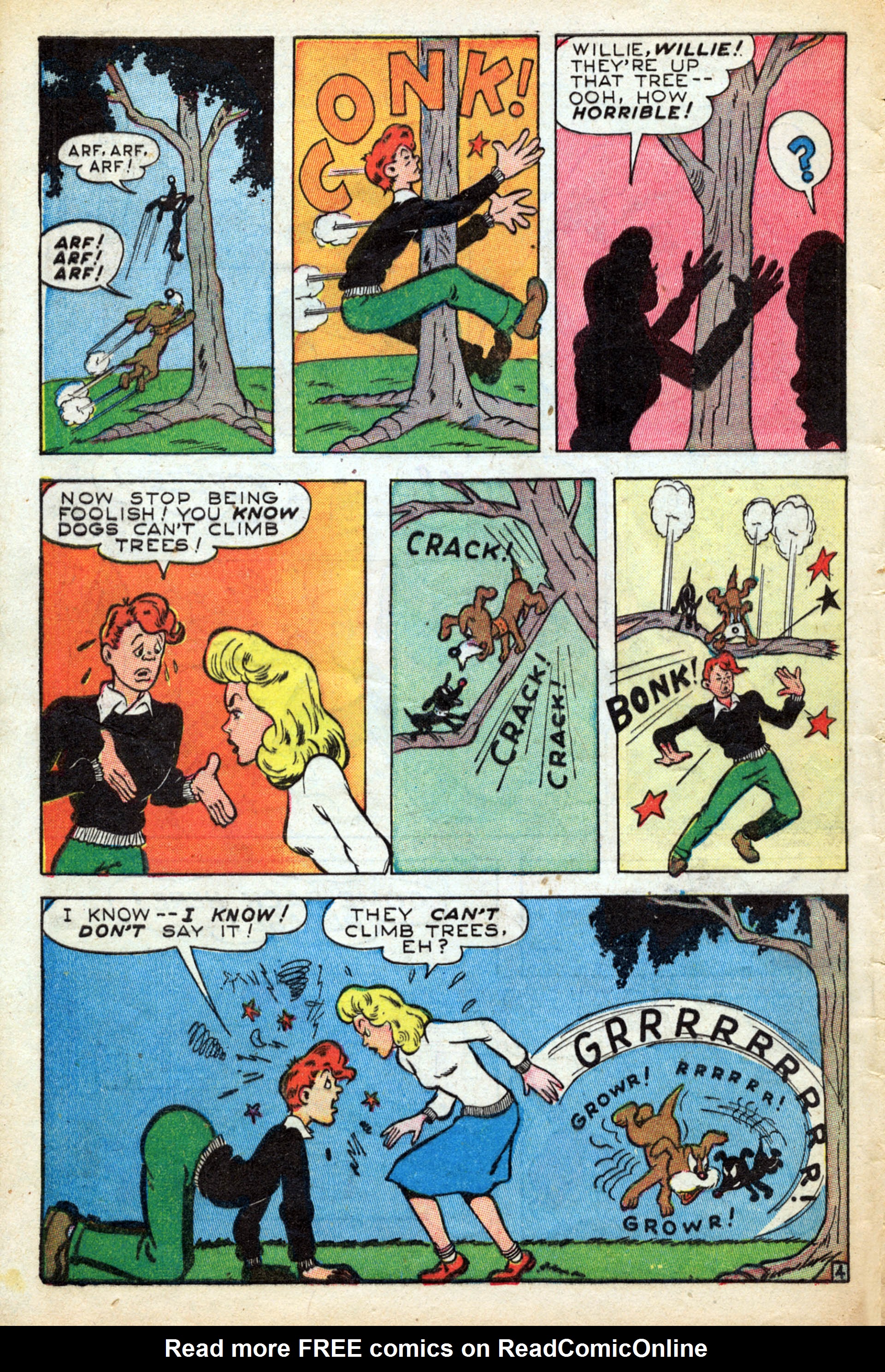 Read online Willie Comics (1946) comic -  Issue #5 - 45