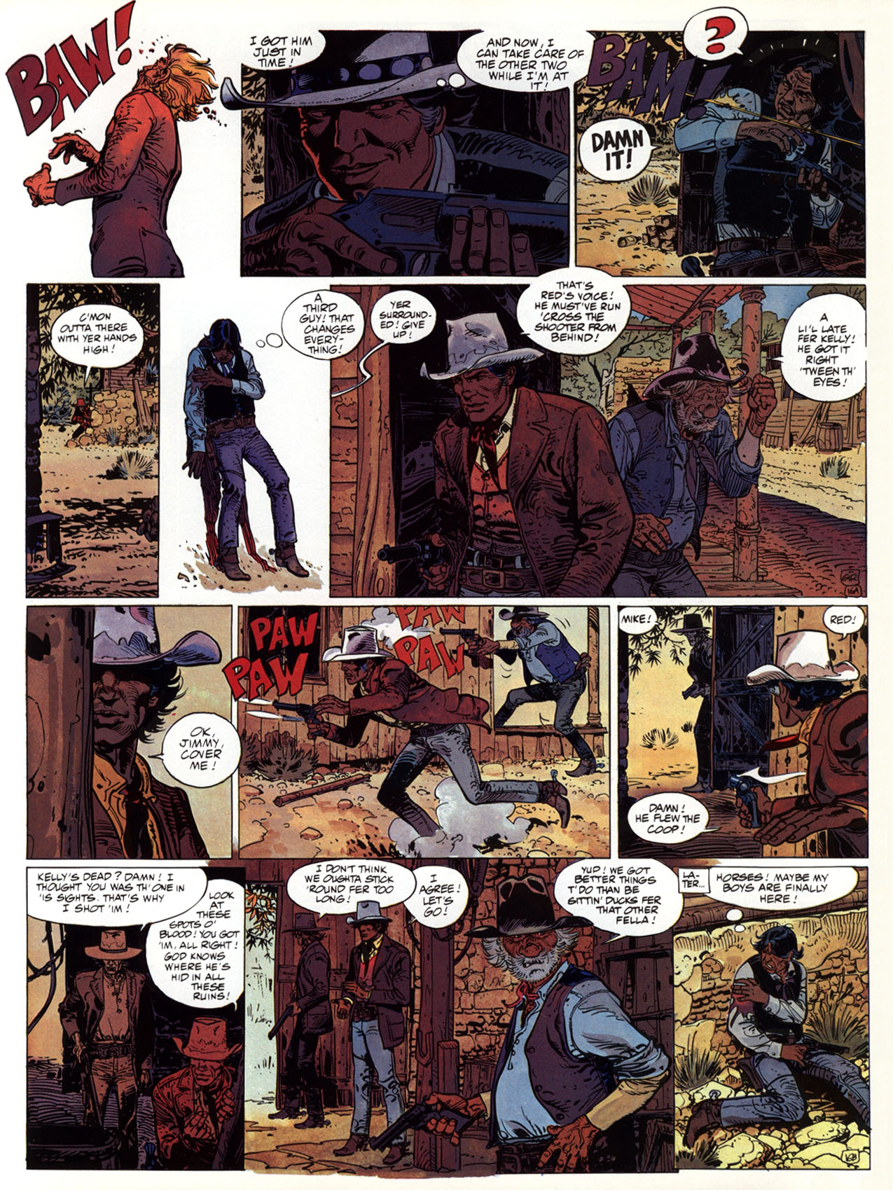 Read online Epic Graphic Novel: Blueberry comic -  Issue #5 - 68