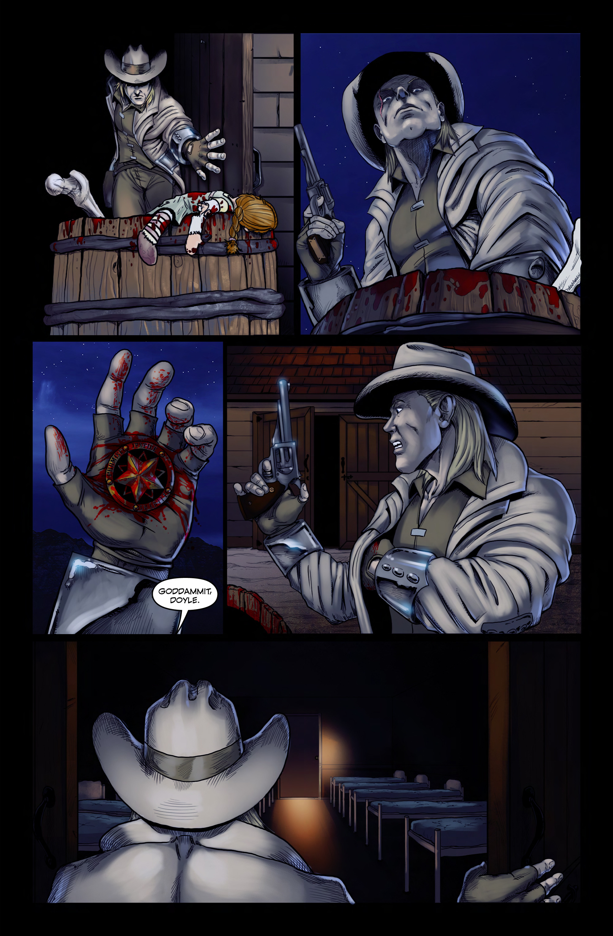 Read online Last Ride for Horsemen comic -  Issue #2 - 9