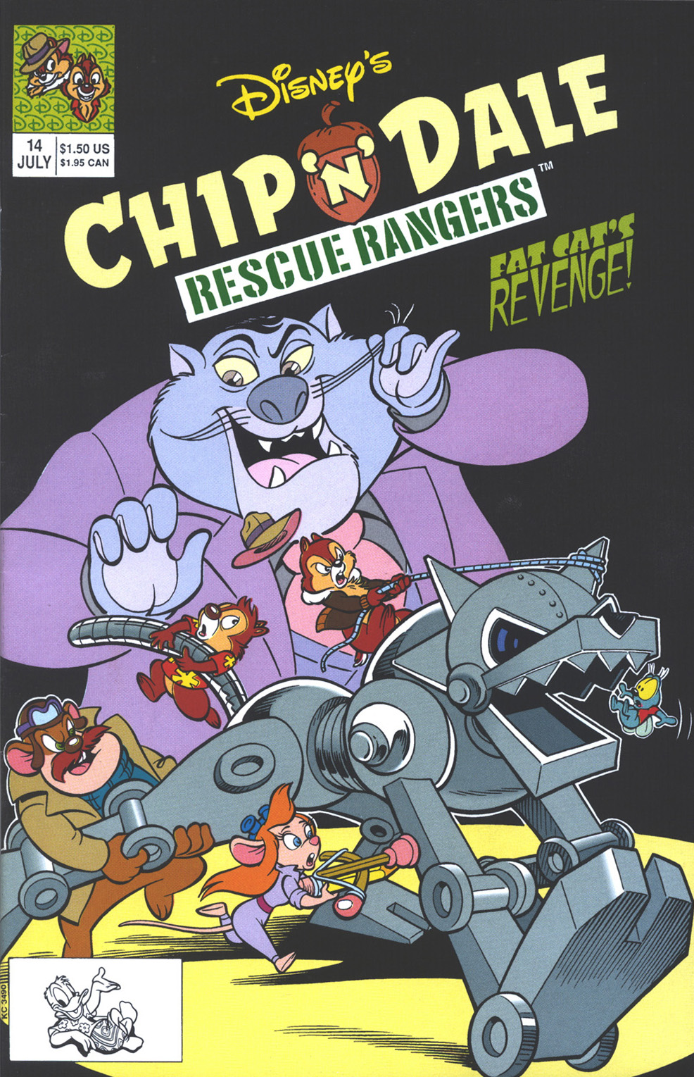 Read online Disney's Chip 'N Dale Rescue Rangers comic -  Issue #14 - 1