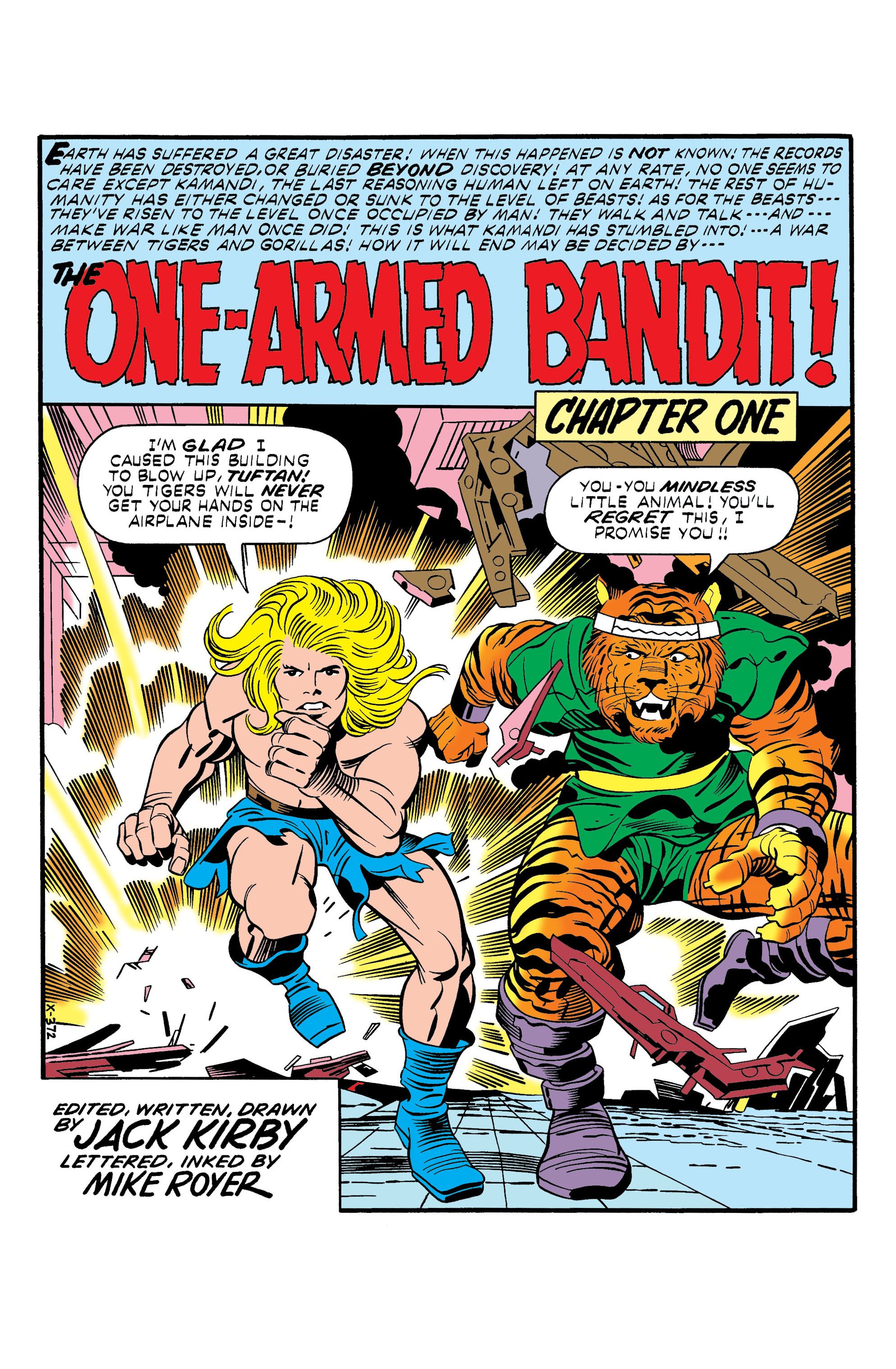 Read online Kamandi, The Last Boy On Earth comic -  Issue #5 - 2