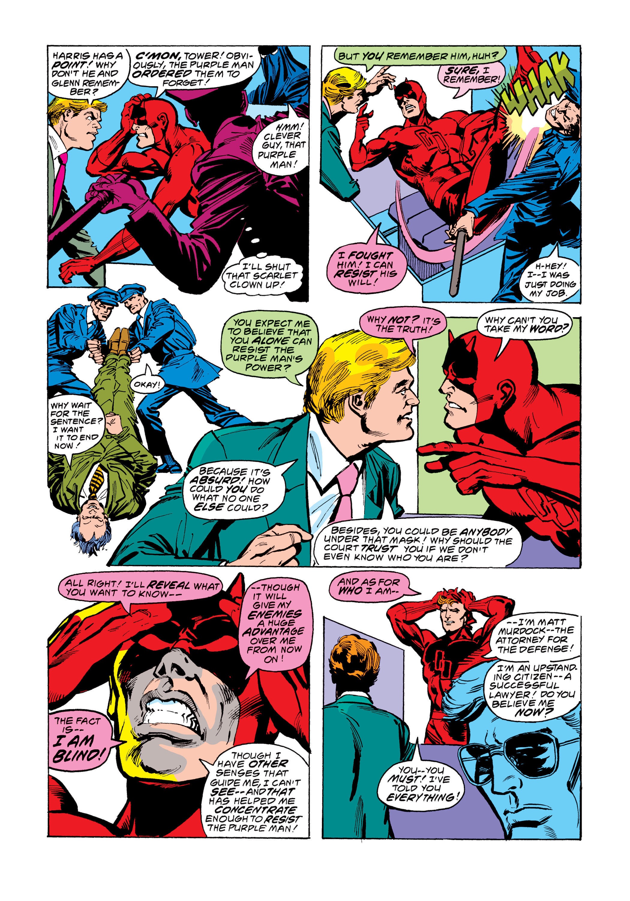 Read online Marvel Masterworks: Daredevil comic -  Issue # TPB 14 (Part 2) - 23