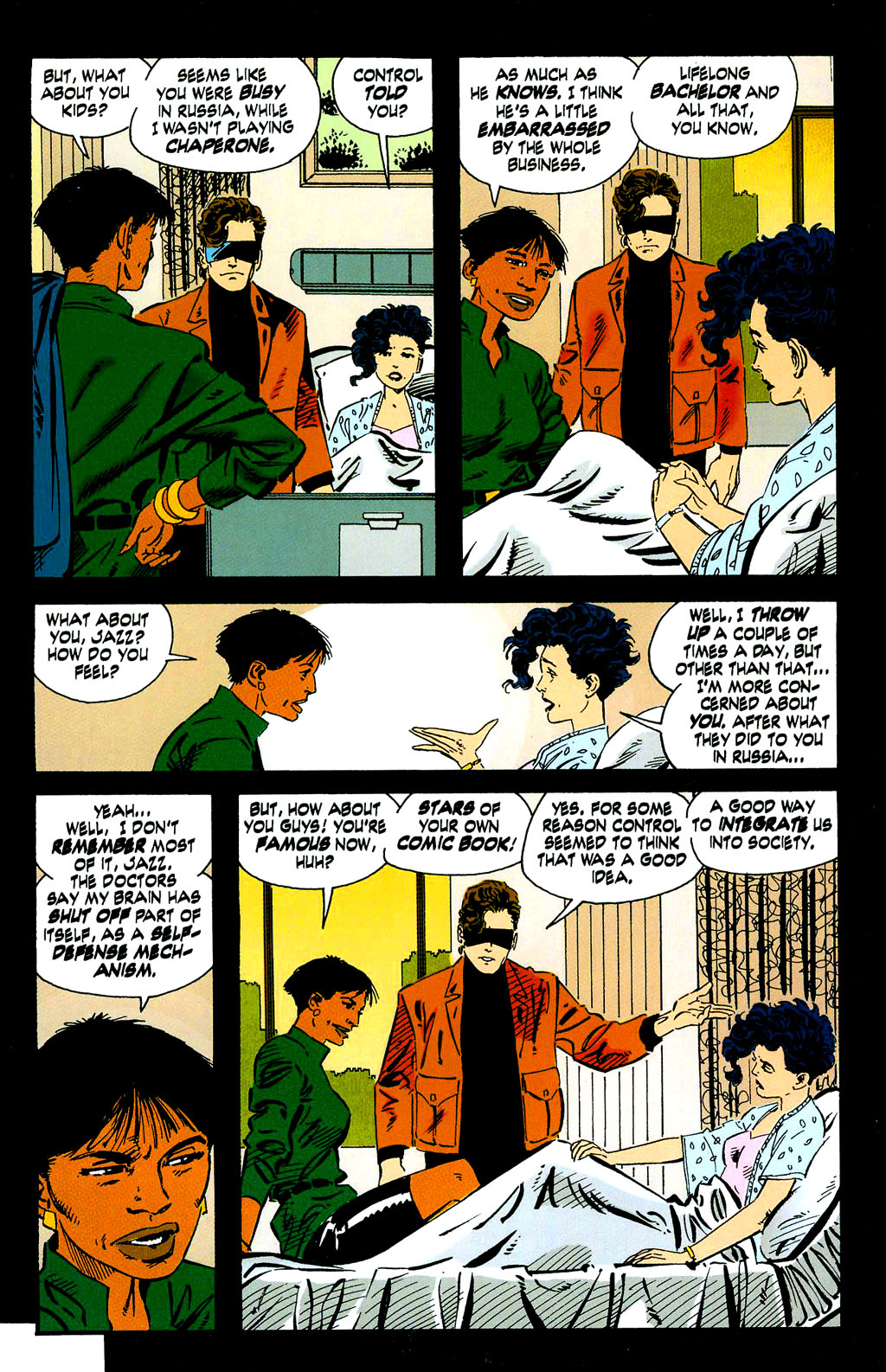 Read online John Byrne's Next Men (1992) comic -  Issue # TPB 3 - 100