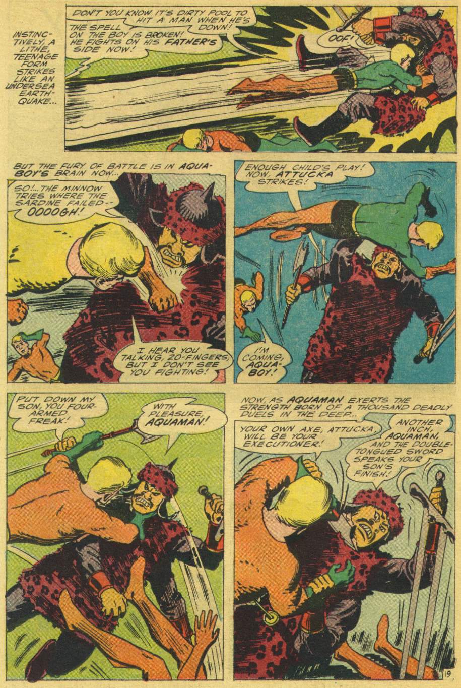 Read online Aquaman (1962) comic -  Issue #25 - 26