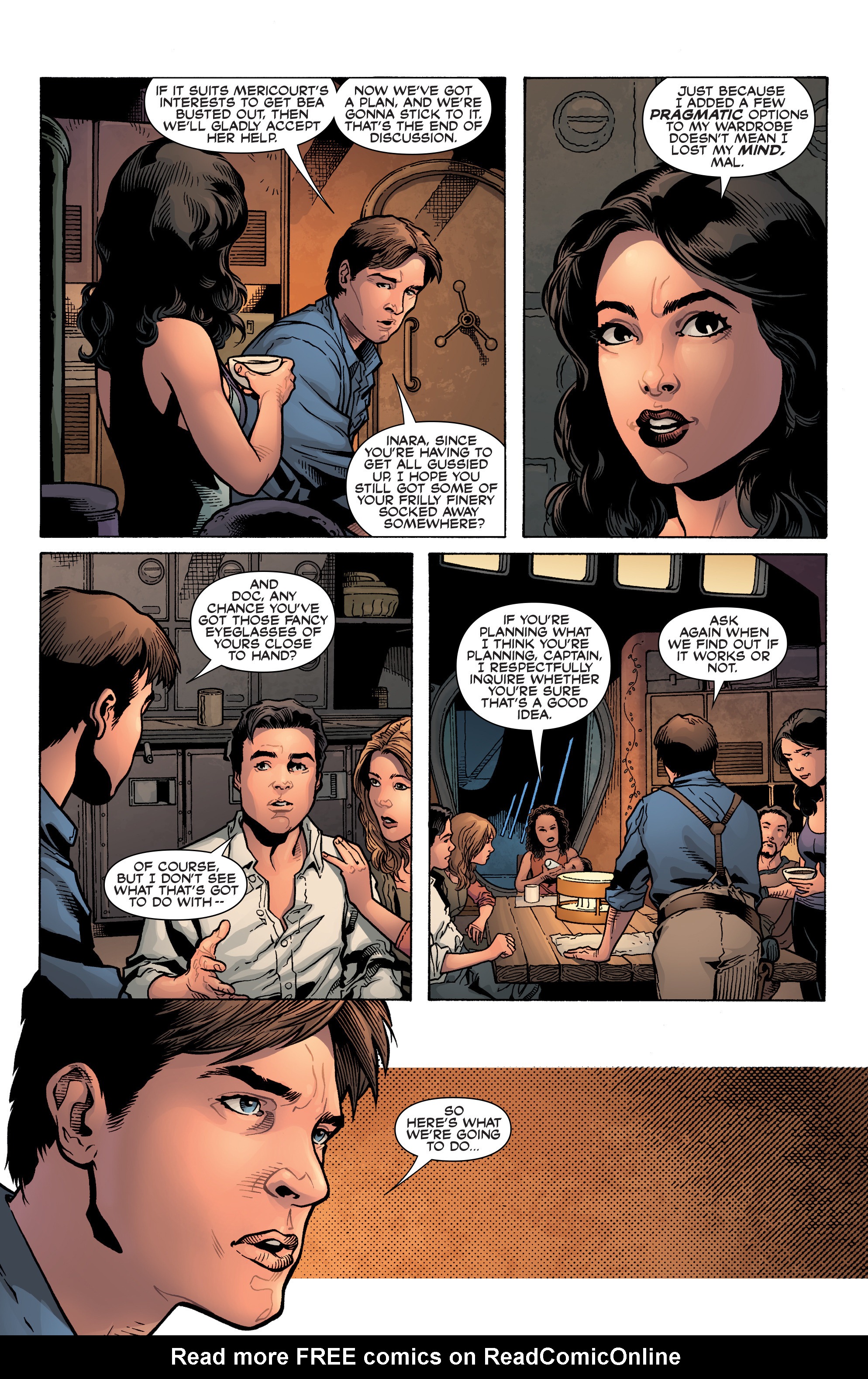 Read online Serenity: Firefly Class 03-K64 – No Power in the 'Verse comic -  Issue #3 - 12
