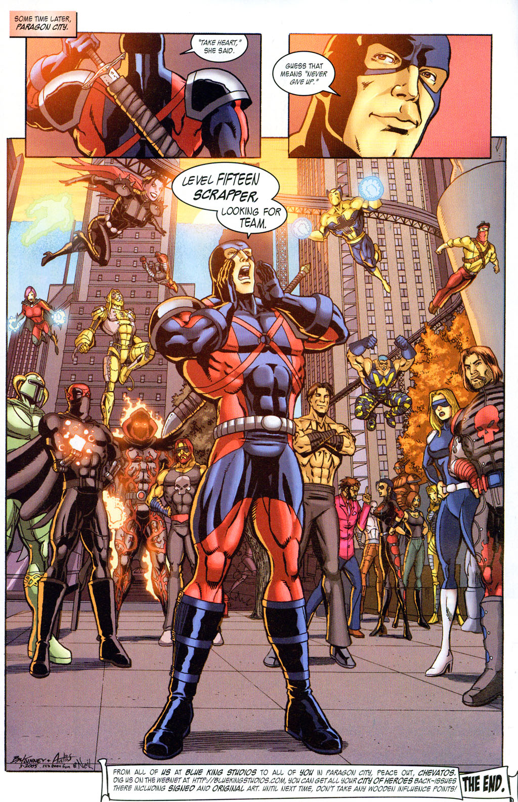 Read online City of Heroes (2004) comic -  Issue #12 - 23