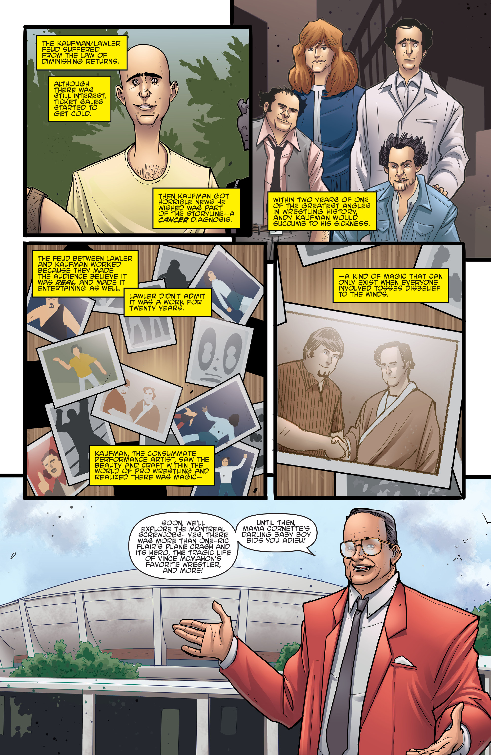 Read online Jim Cornette Presents: Behind the Curtain - Real Pro Wrestling Stories comic -  Issue # TPB - 26