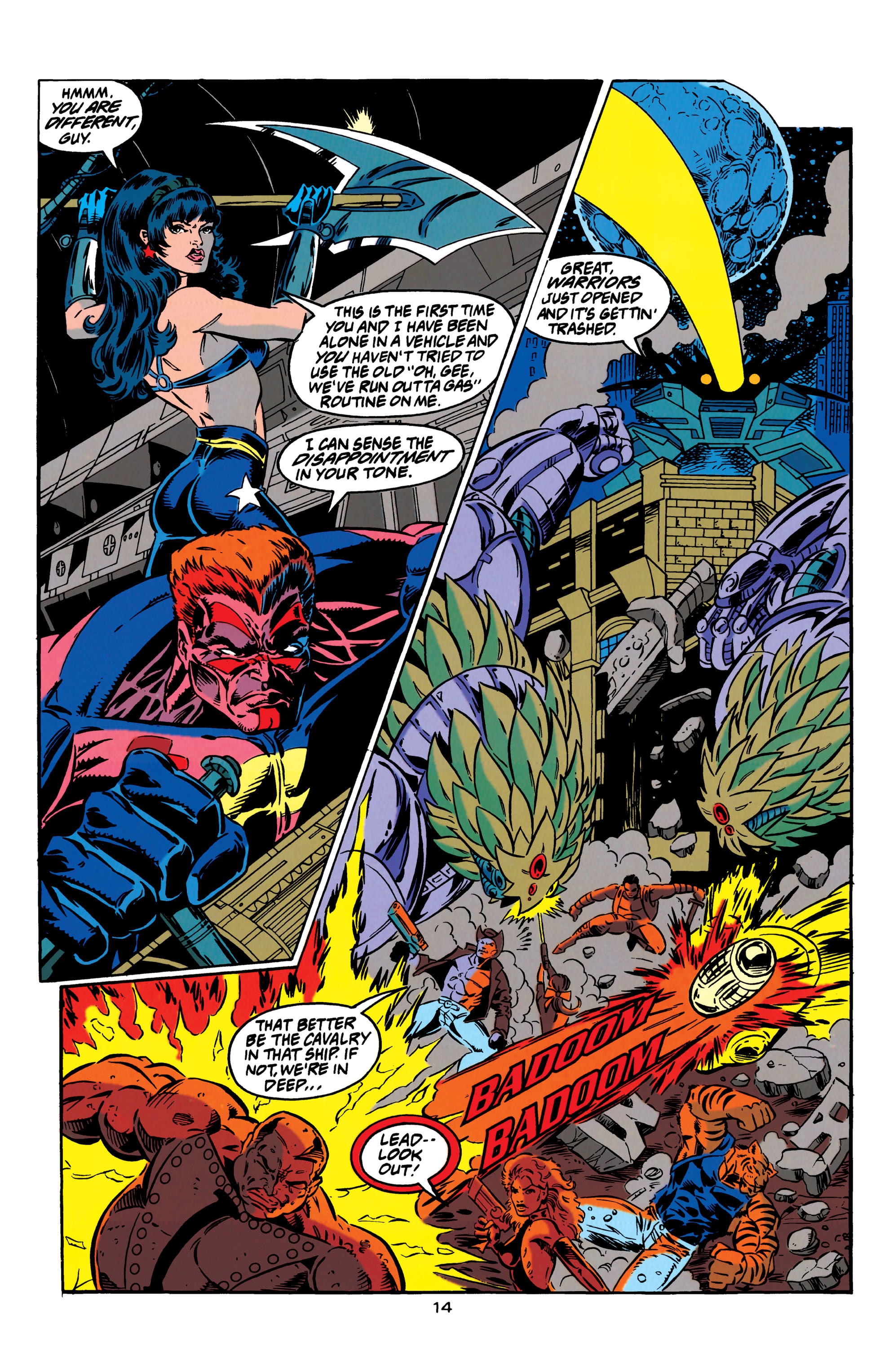 Read online Guy Gardner: Warrior comic -  Issue #32 - 12