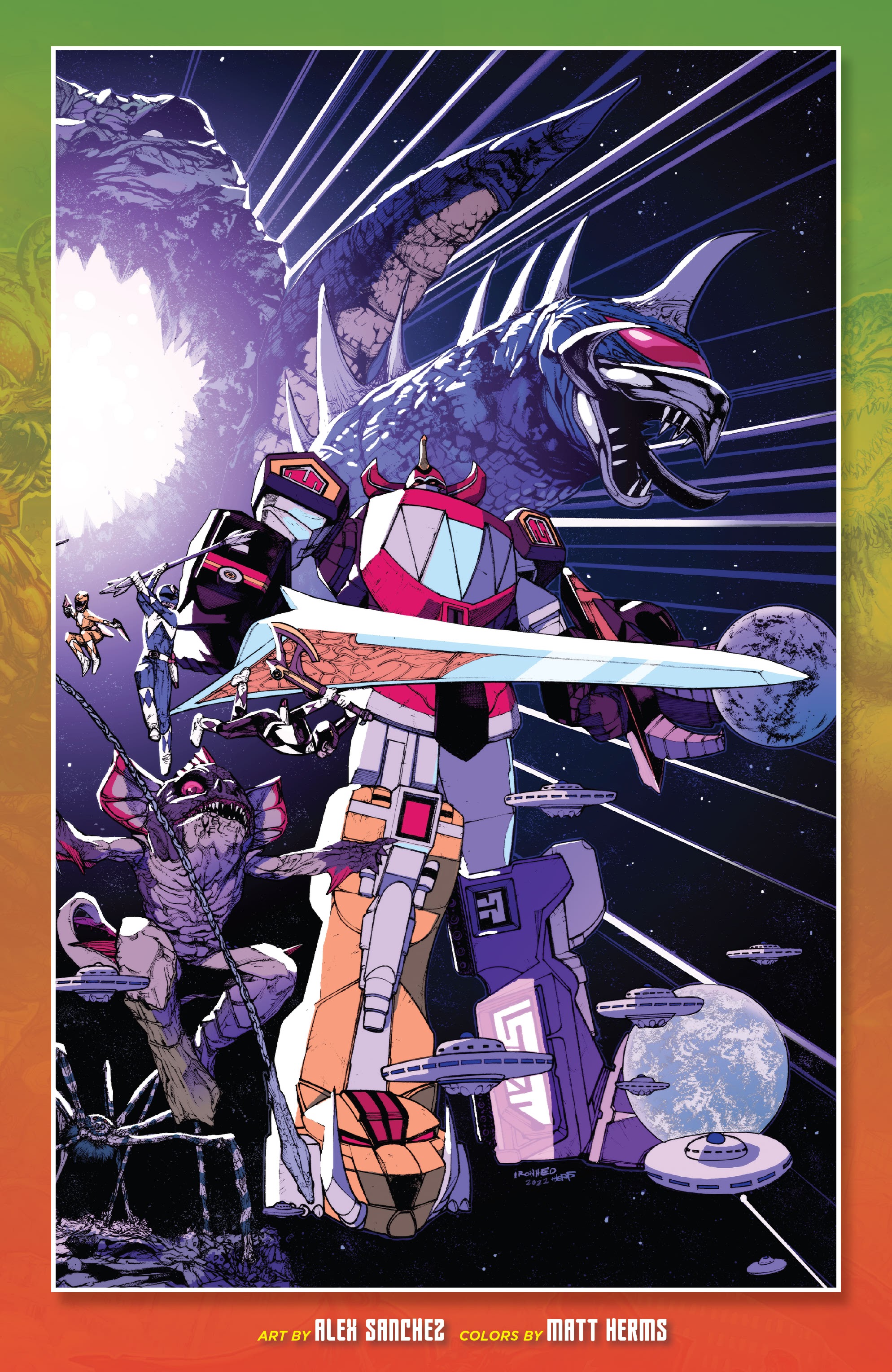 Read online Godzilla vs. The Mighty Morphin Power Rangers comic -  Issue #3 - 24