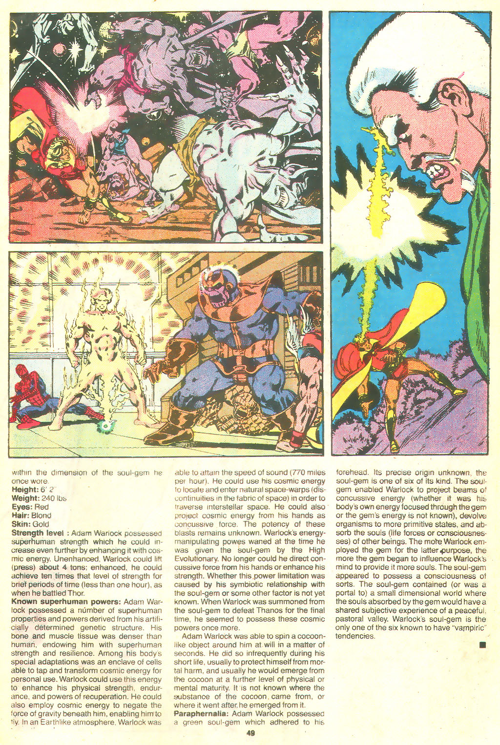 Read online The Official Handbook of the Marvel Universe Deluxe Edition comic -  Issue #20 - 51