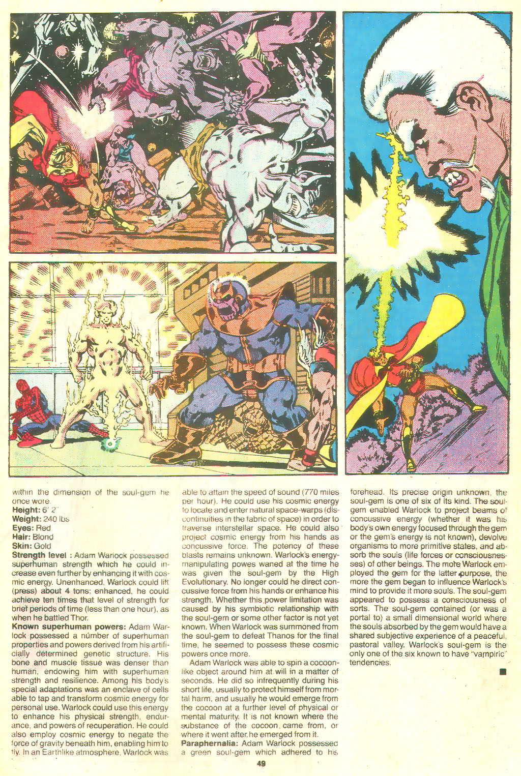 The Official Handbook of the Marvel Universe Deluxe Edition issue 20 - Page 51
