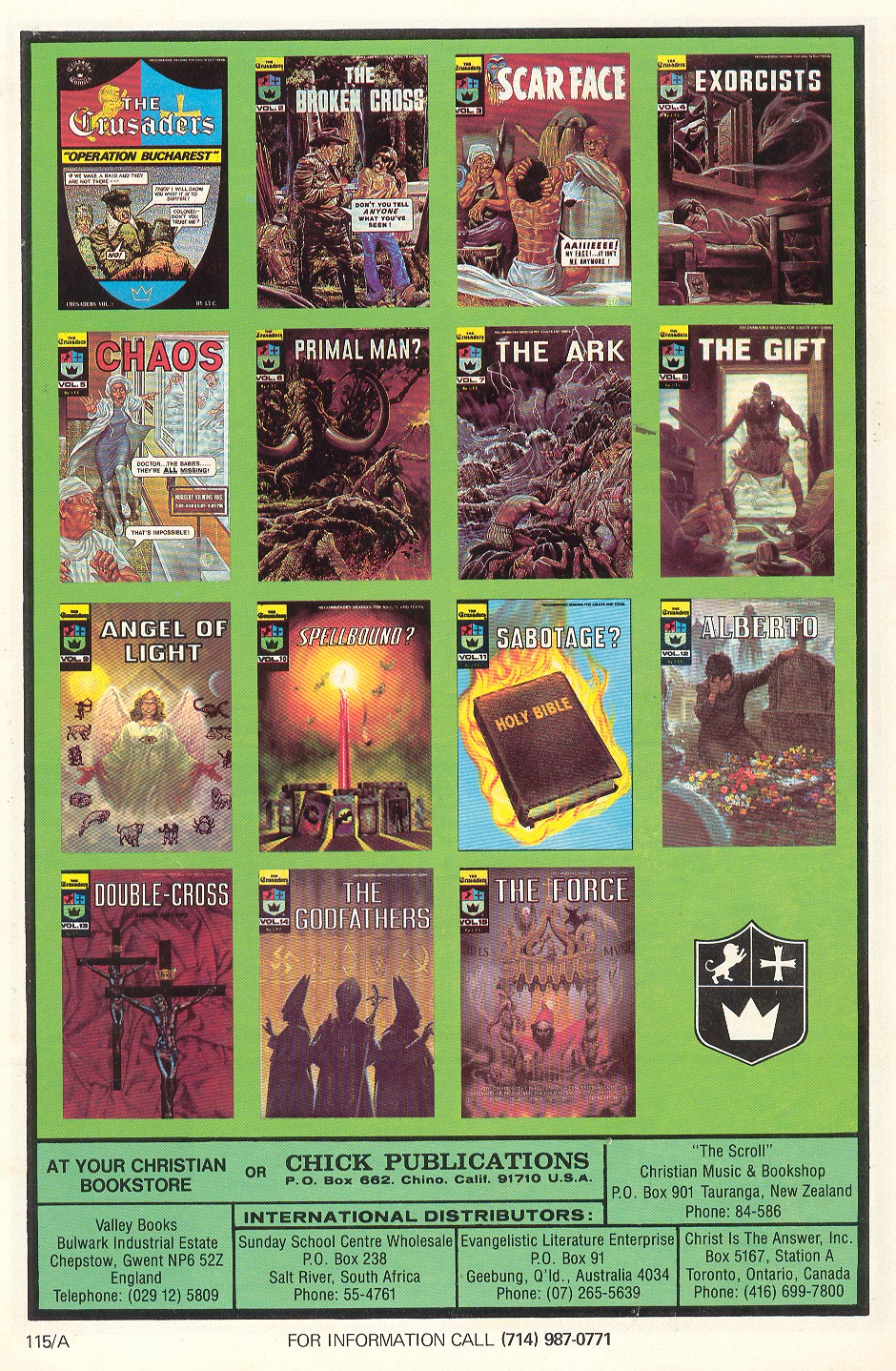 Read online The Crusaders (1974) comic -  Issue #15 - 36