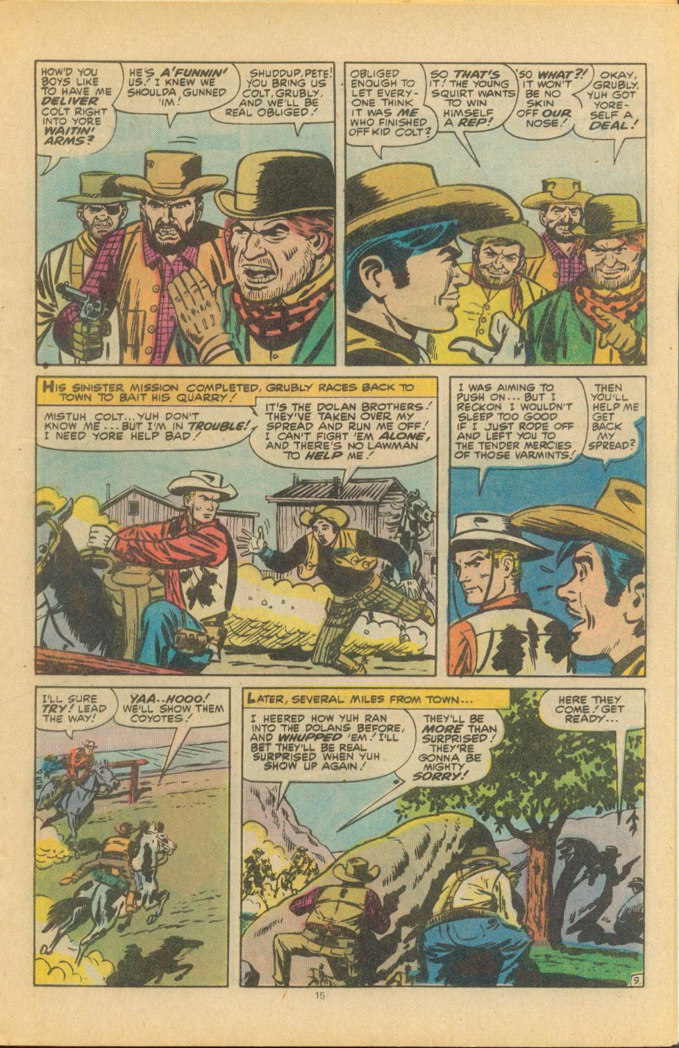 Read online Kid Colt Outlaw comic -  Issue #221 - 18