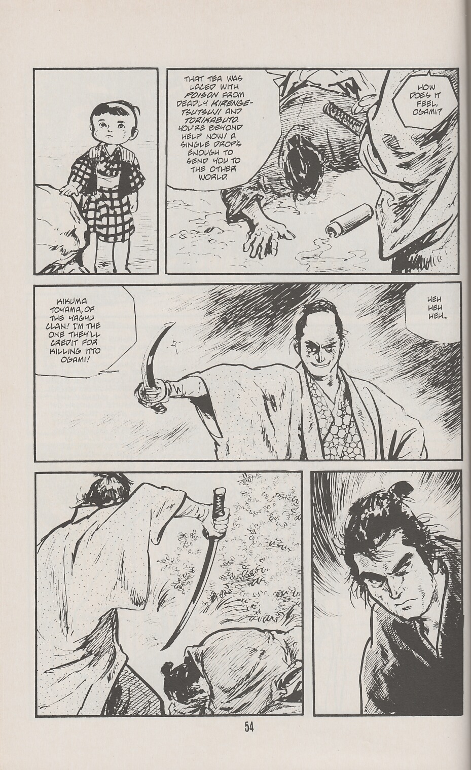 Read online Lone Wolf and Cub comic -  Issue #30 - 57