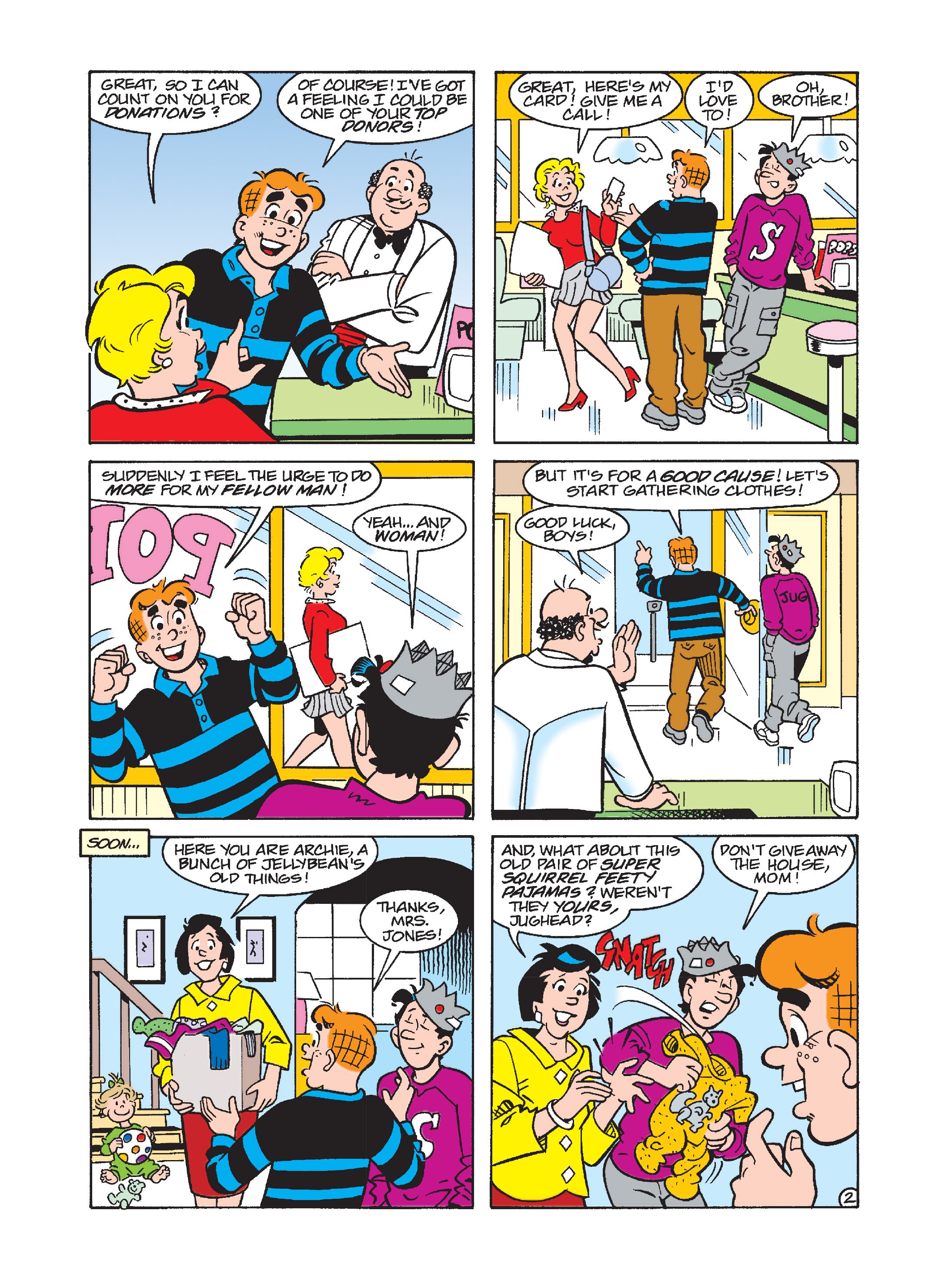 Read online Archie's Double Digest Magazine comic -  Issue #250 - 182