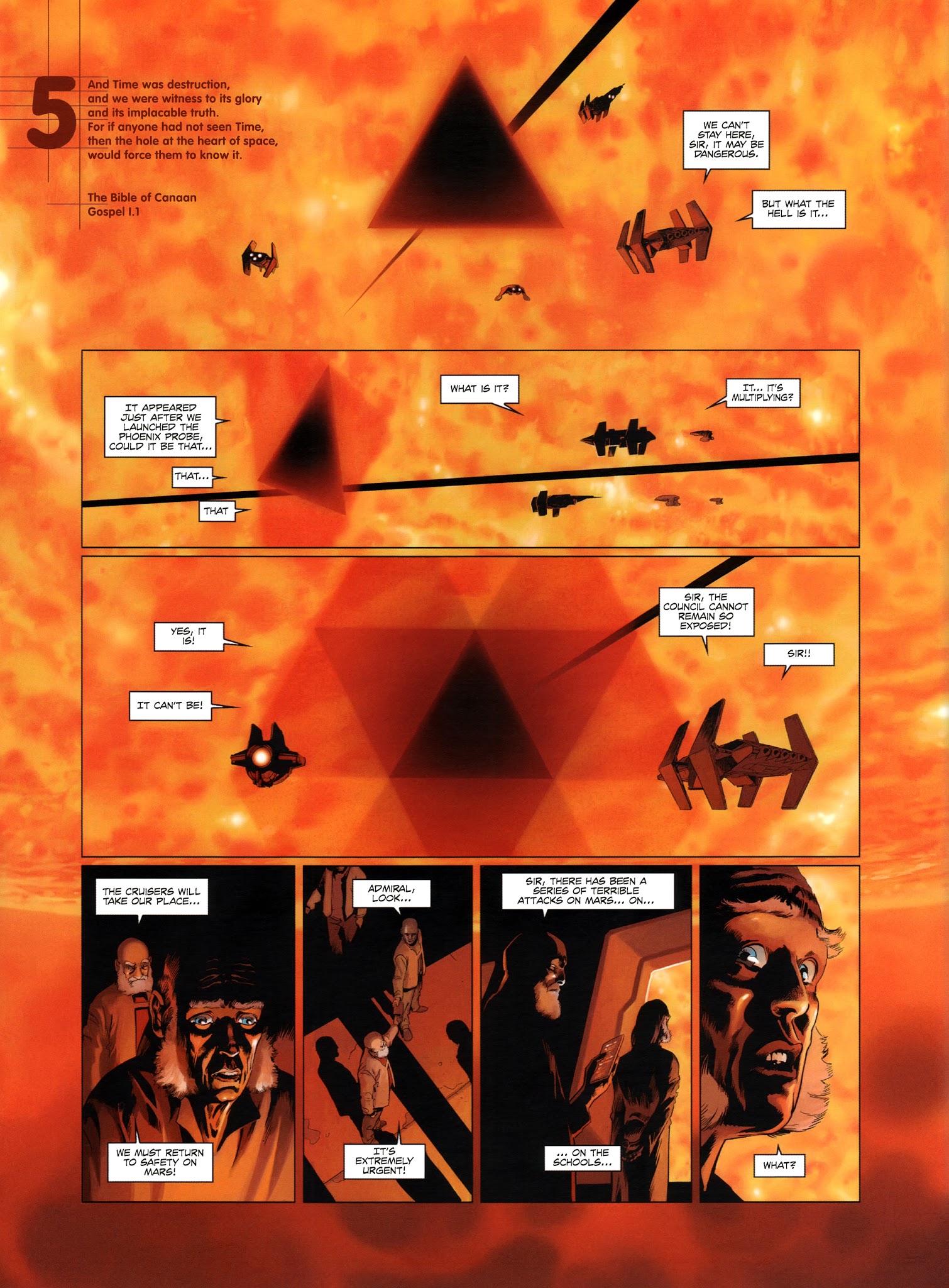 Read online Universal War Two comic -  Issue #1 - 24