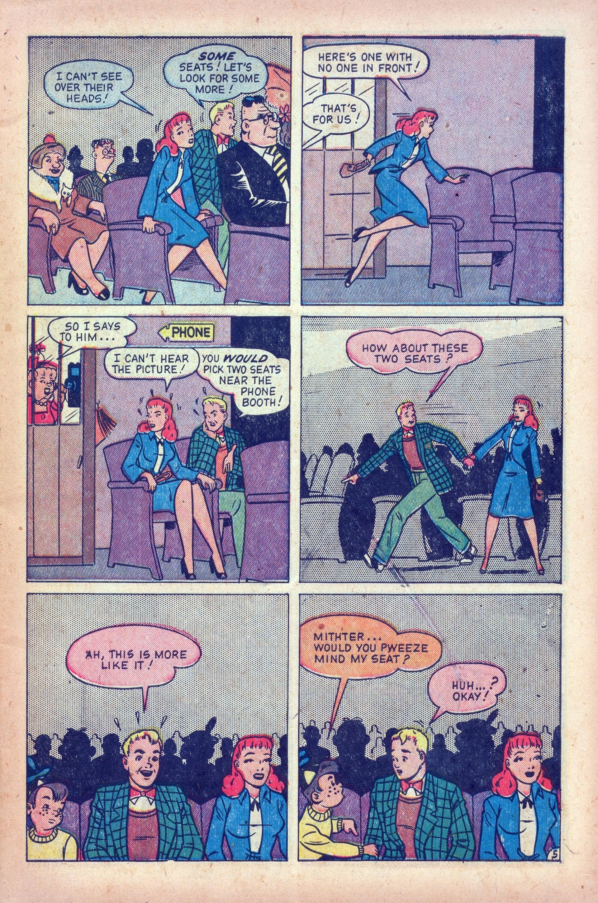 Read online Junior Miss (1947) comic -  Issue #35 - 7